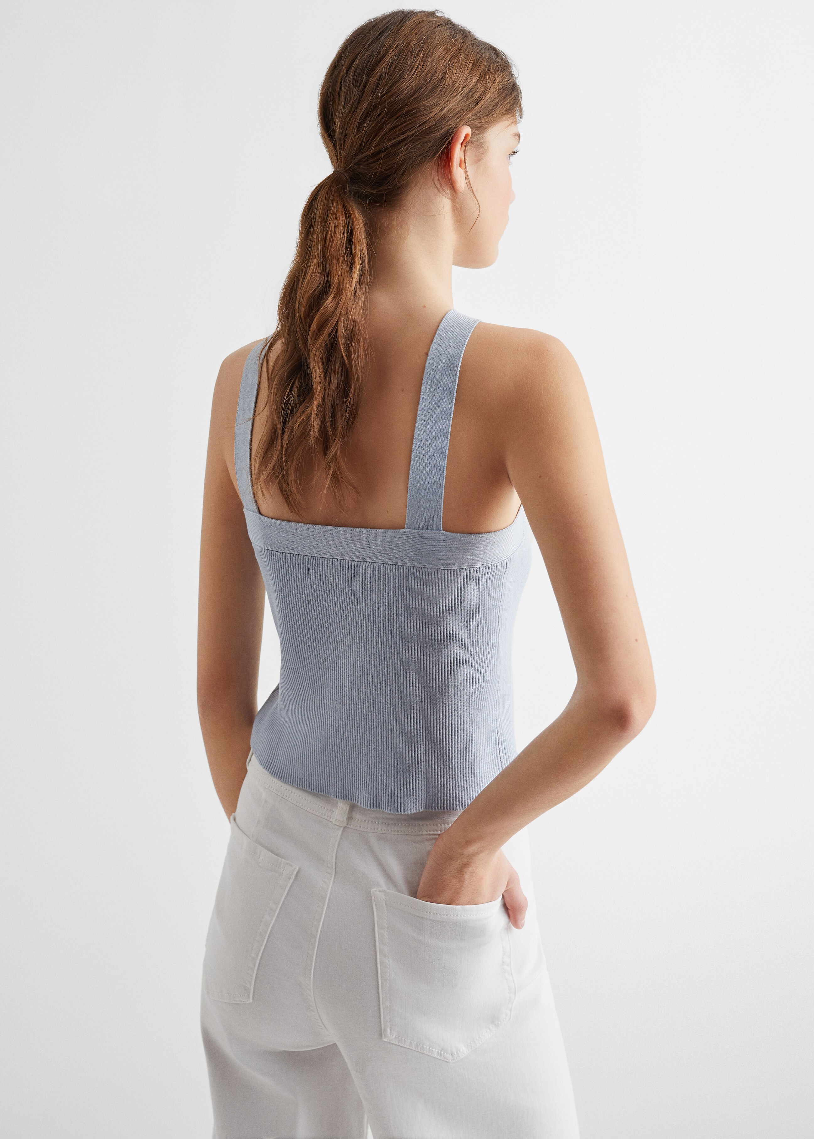 Wrap crop top - Reverse of the article