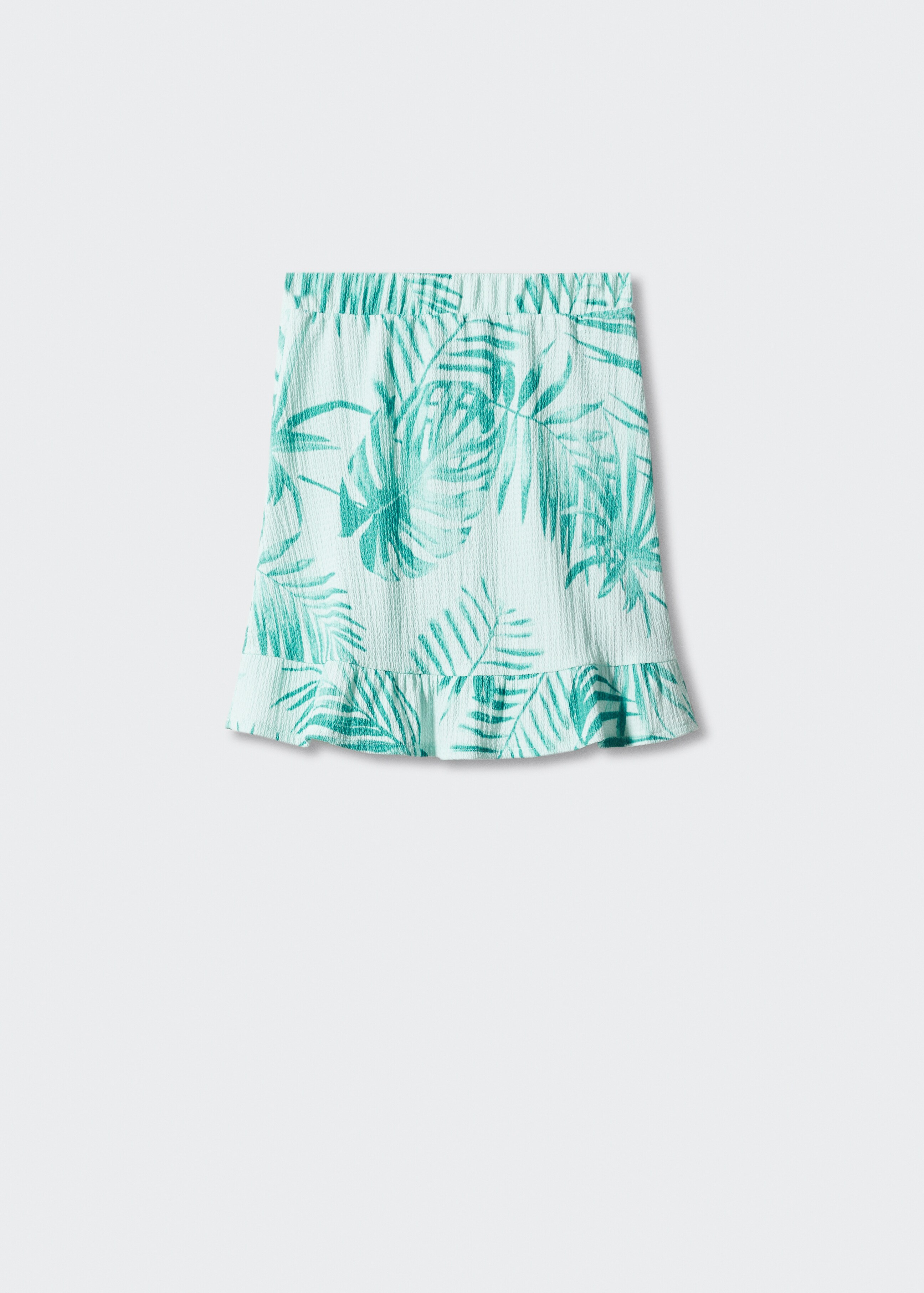 Wrap print skirt - Reverse of the article