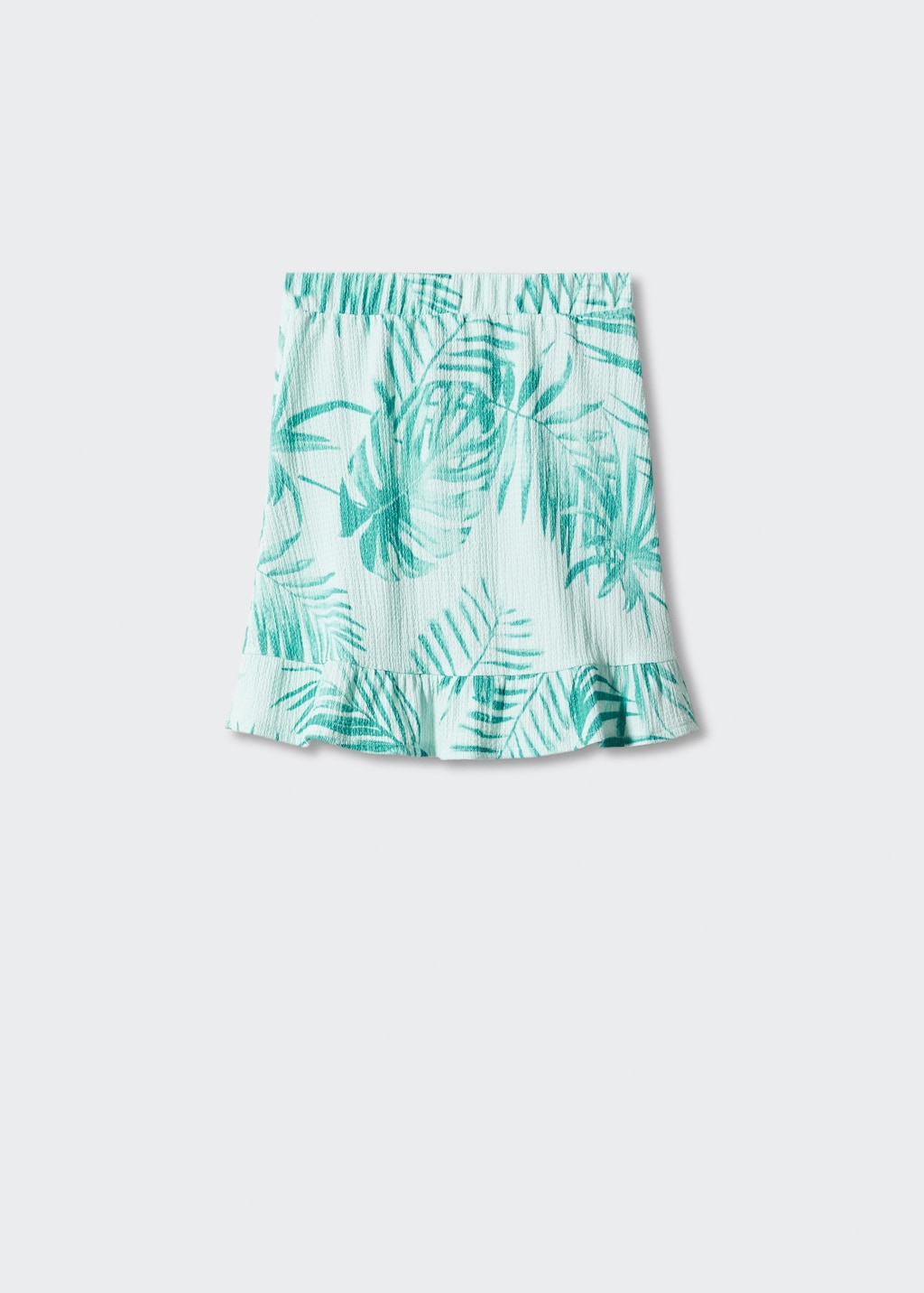 Wrap print skirt - Reverse of the article