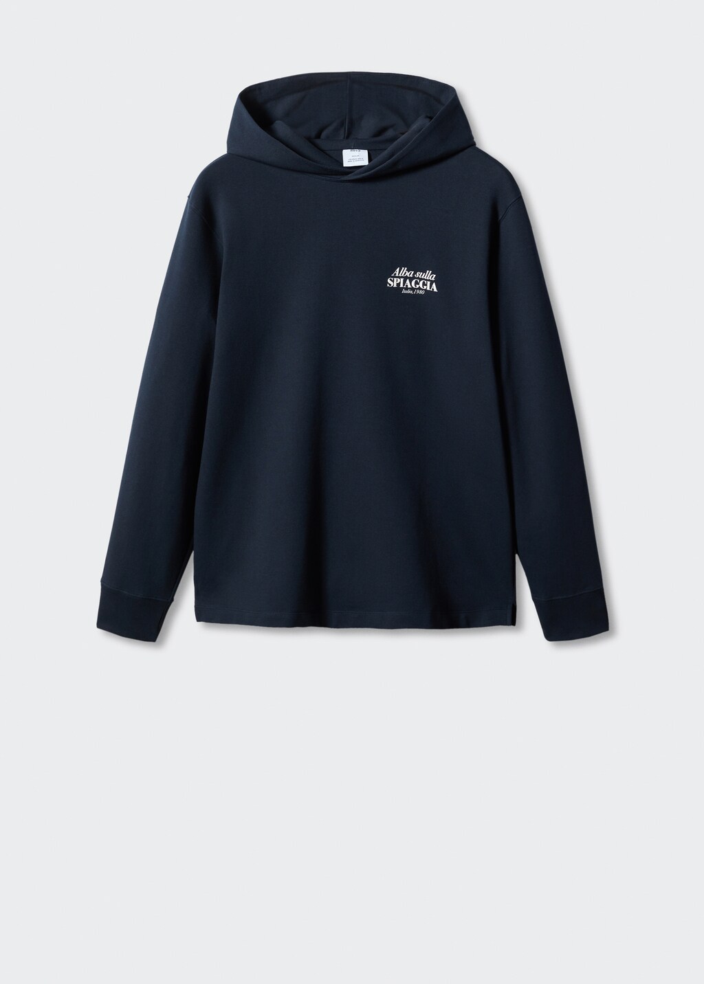 Hoodie met tekst - Artikel zonder model