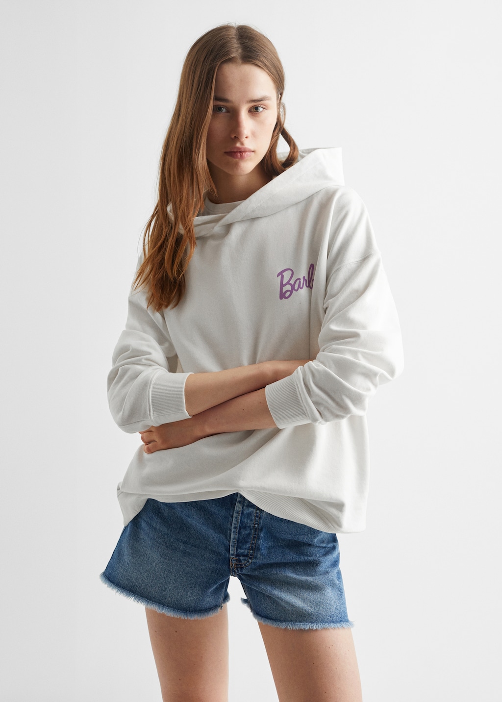 Baumwoll-Sweatshirt Barbie - Mittlere Ansicht