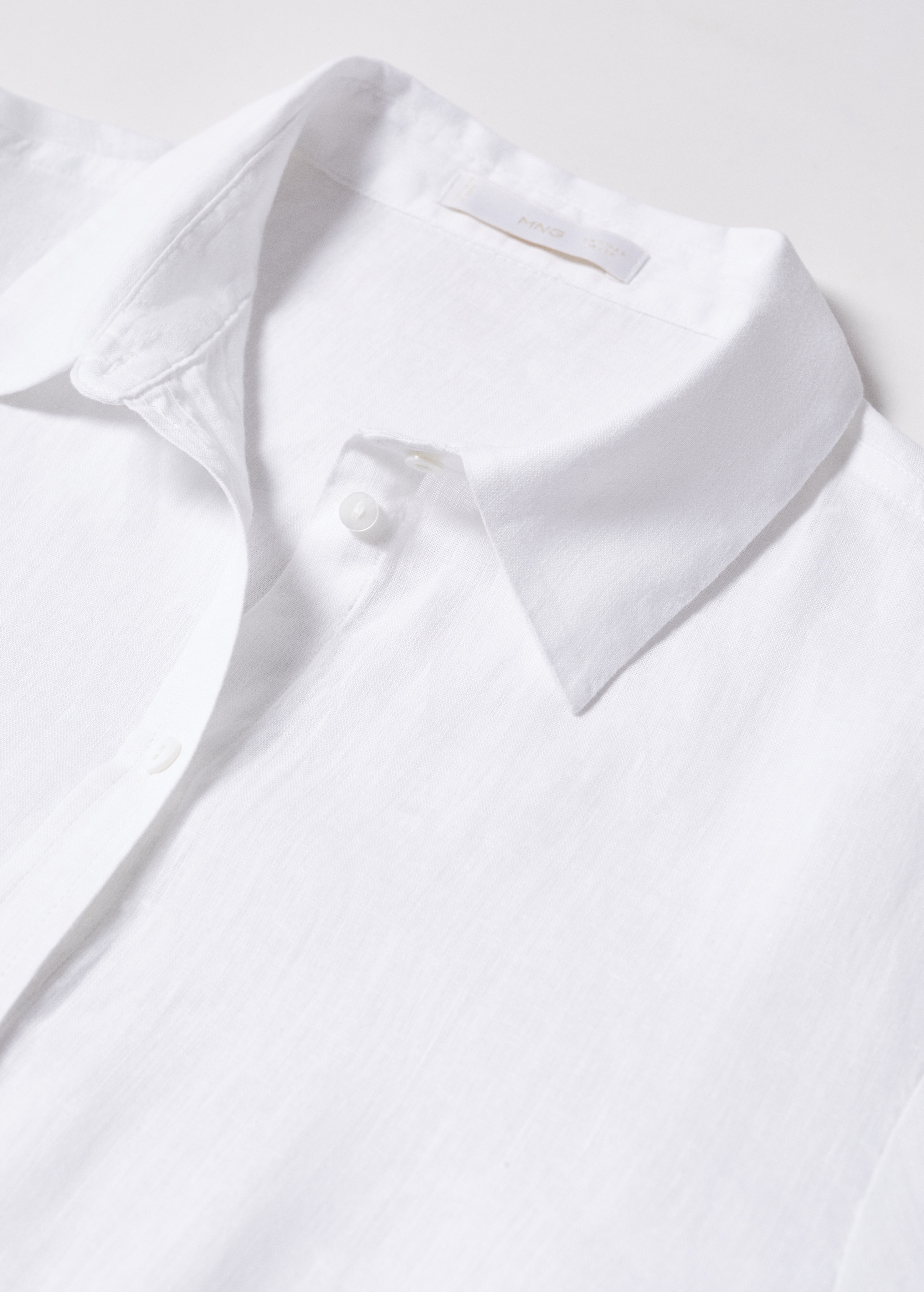 Camisa lino oversize - Detalle del artículo 8