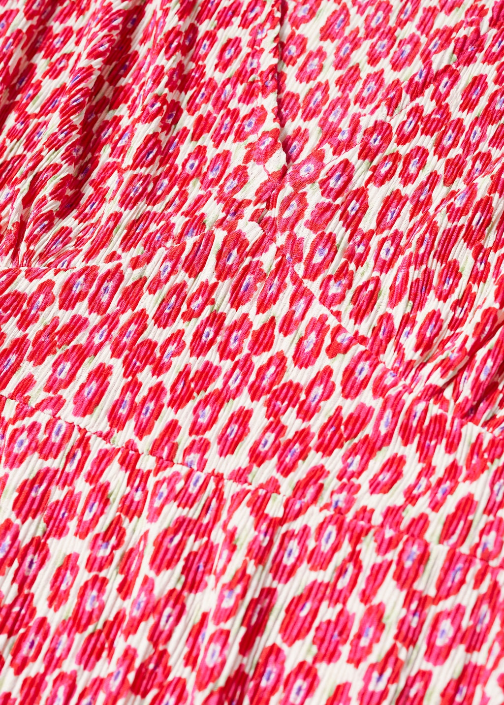 Printed textured dress - Details of the article 8