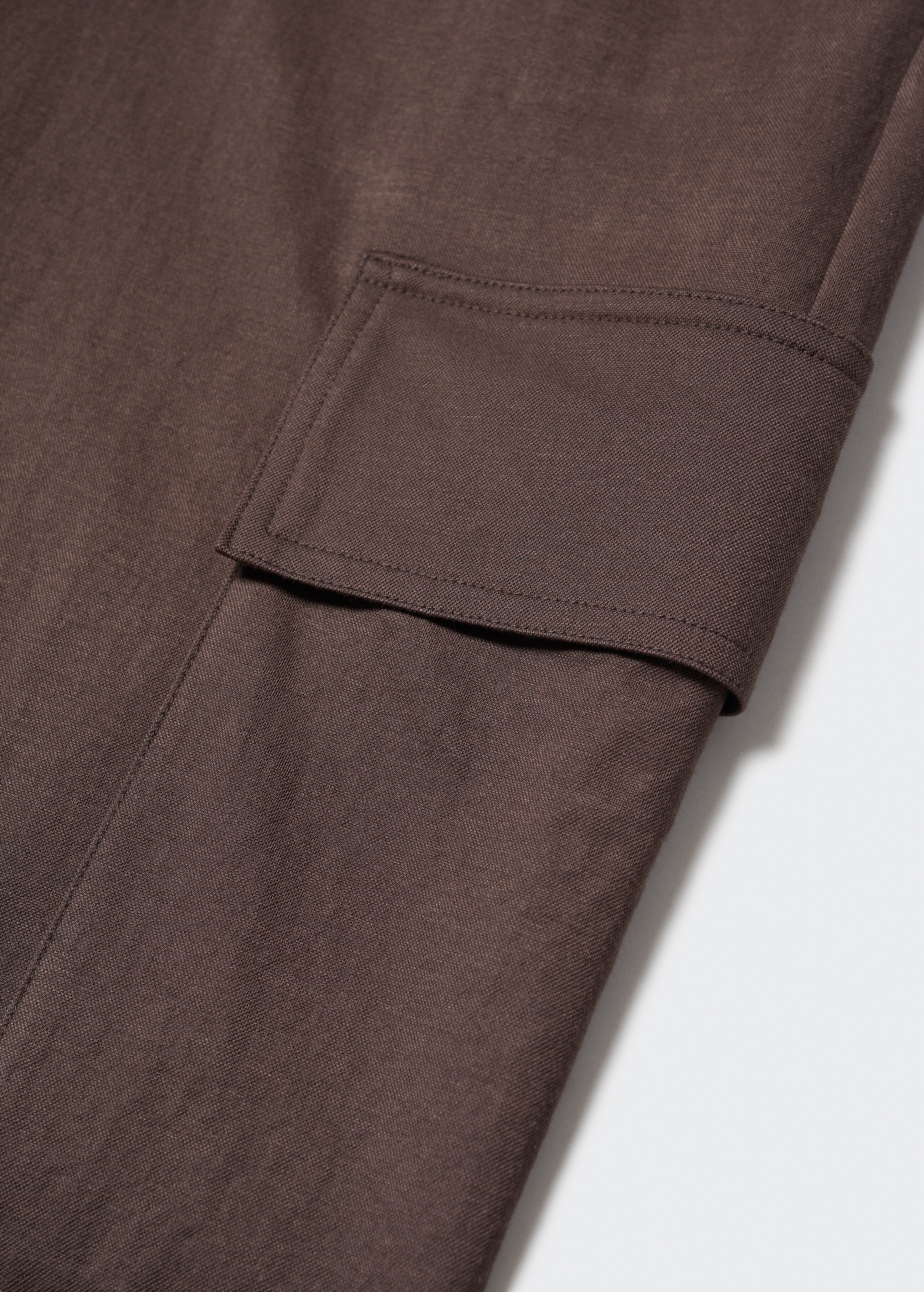 Wideleg cargo style trousers - Details of the article 8
