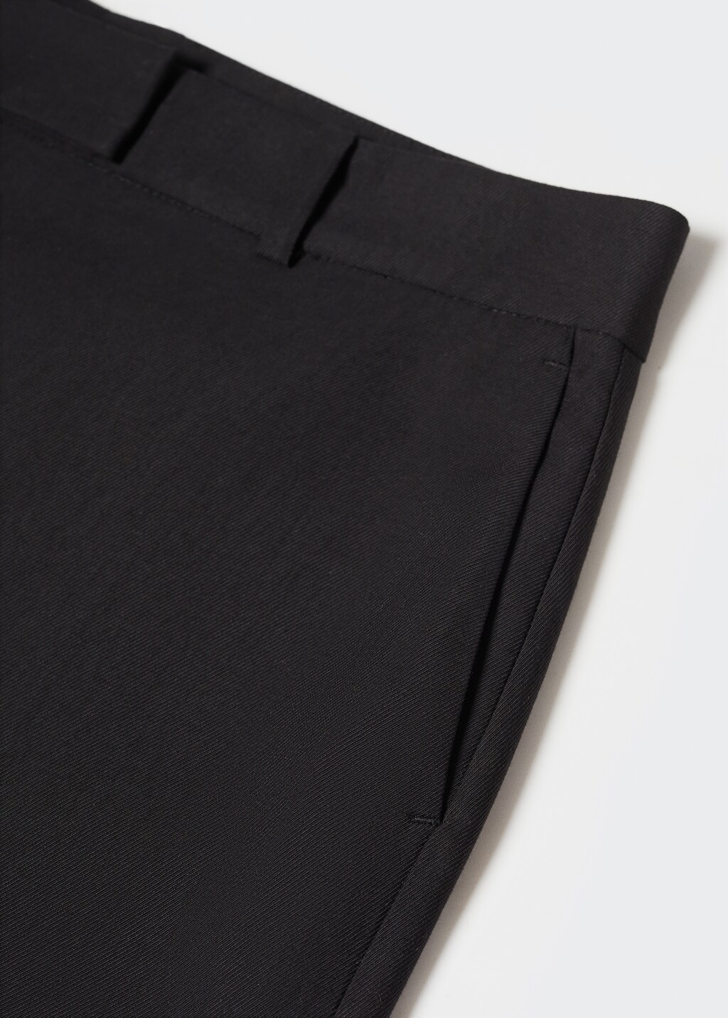 Lyocell skirt with slit - Details of the article 8