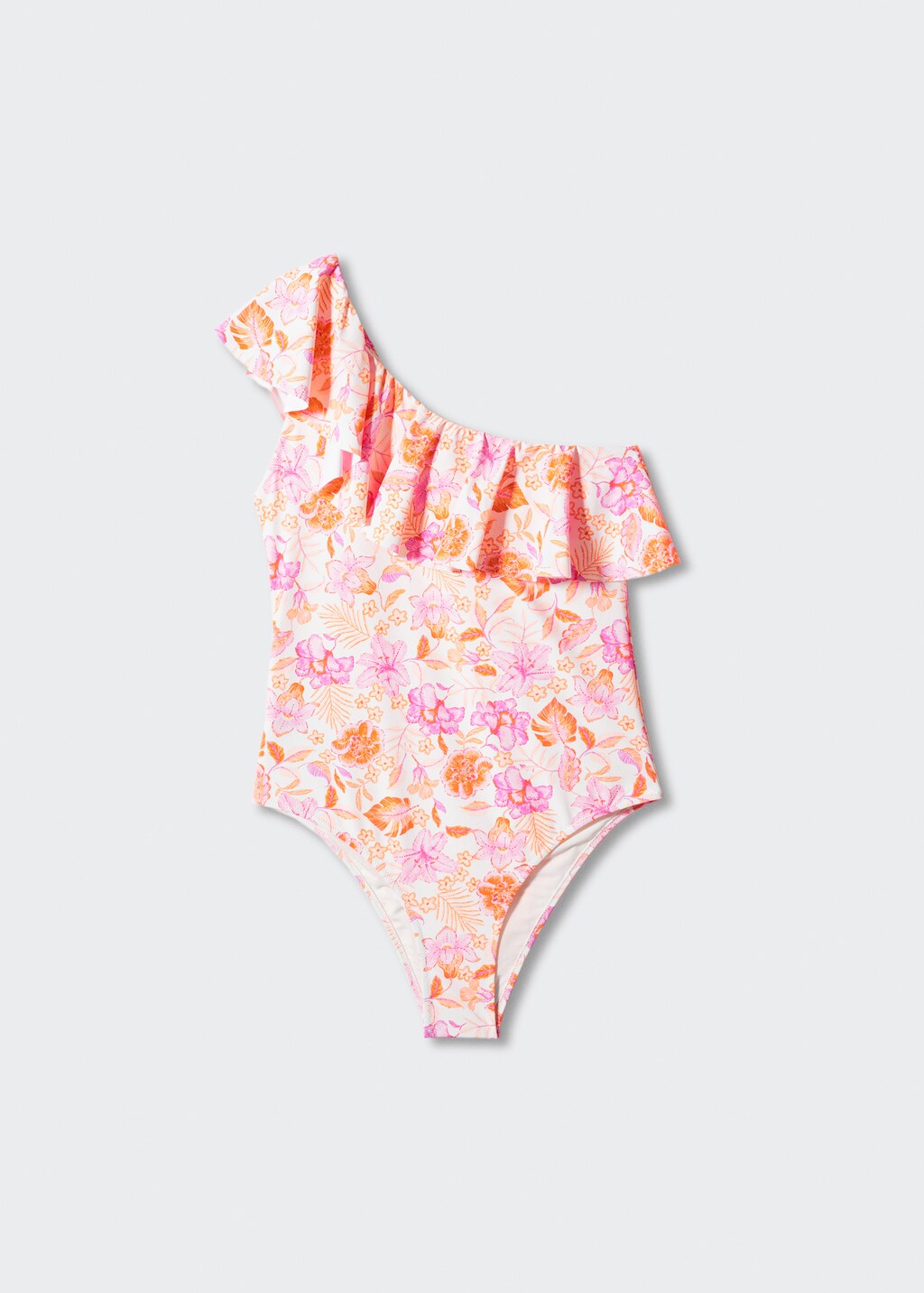 Maillot de bain imprimé floral volant - Article sans modèle