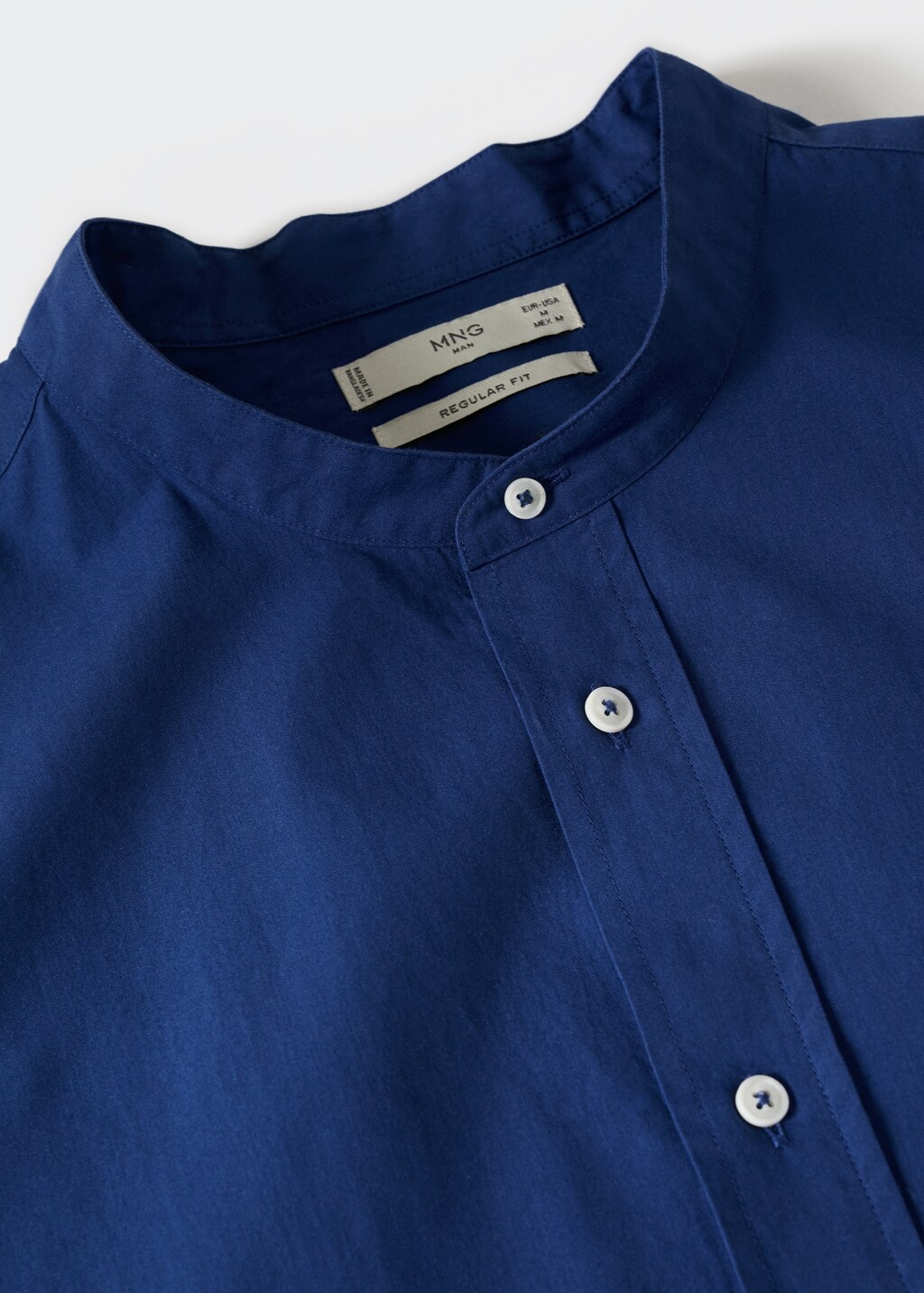 Mao collar cotton shirt - Details of the article 8