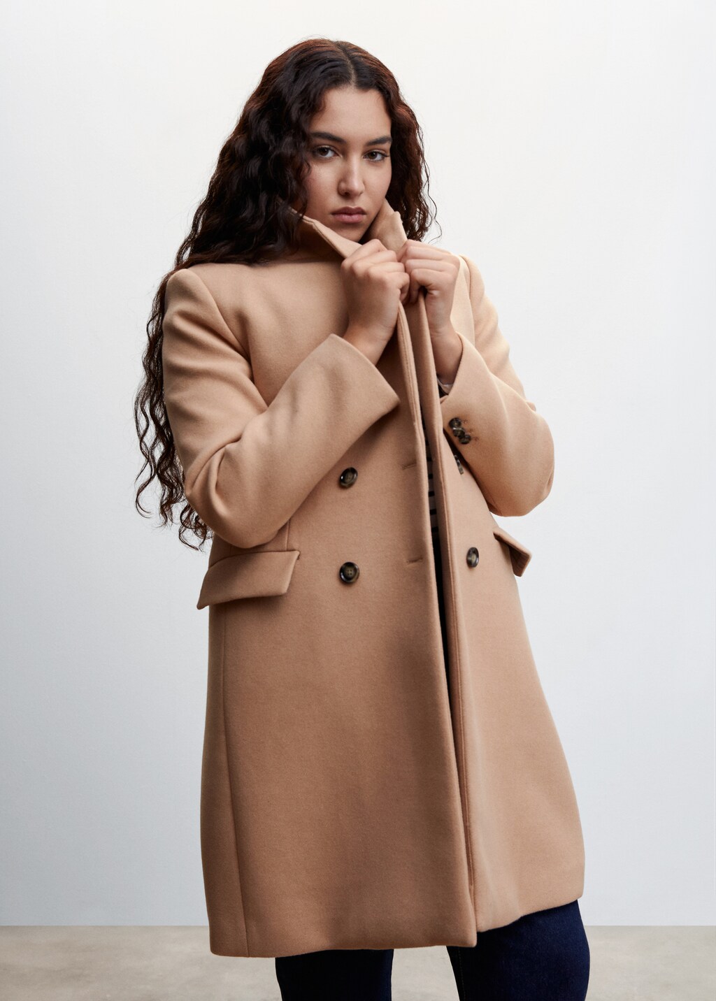 Manteau croisé laine - Détail de l'article 5