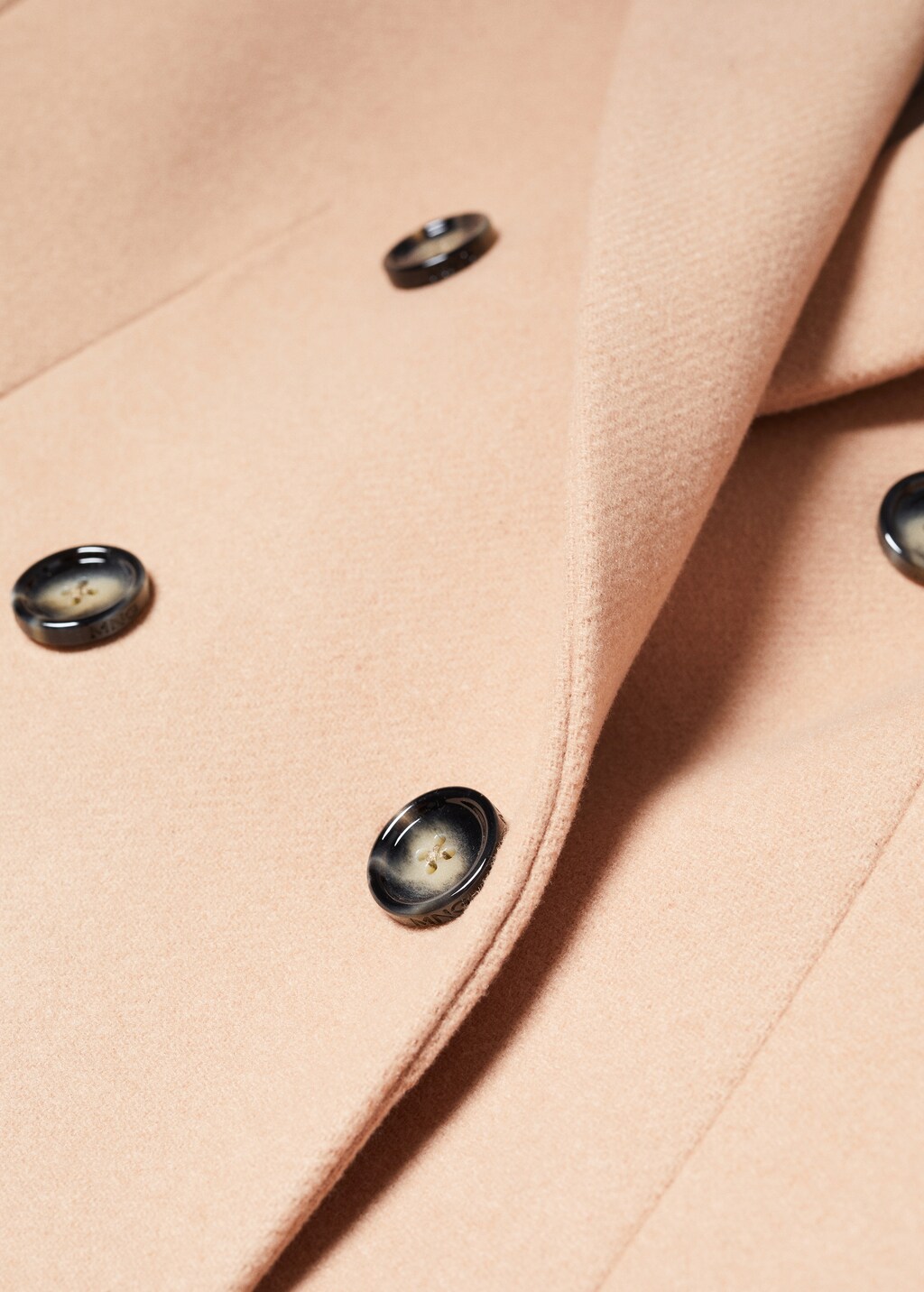 Wool double-breasted coat - Details of the article 8