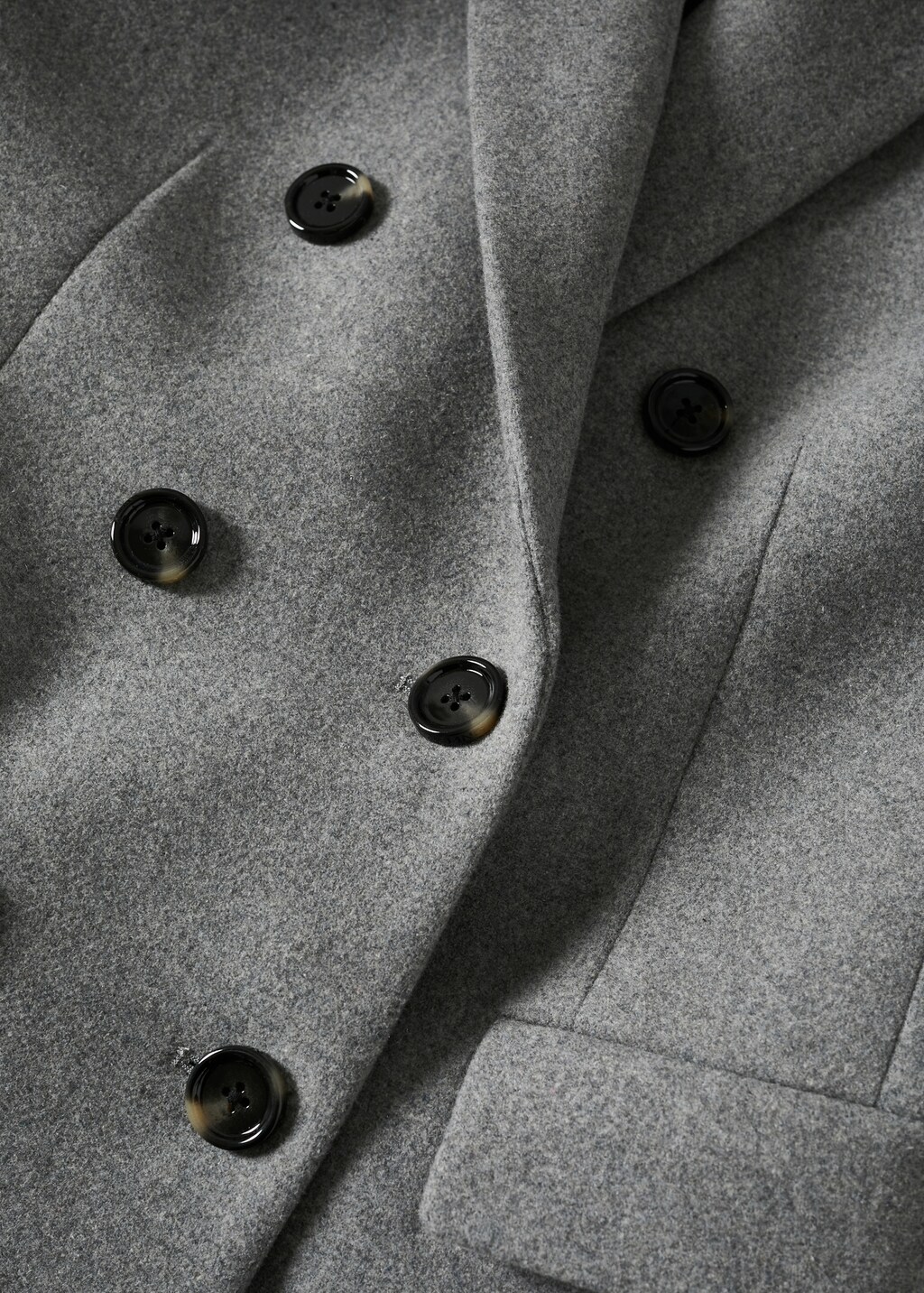 Wool double-breasted coat - Details of the article 8