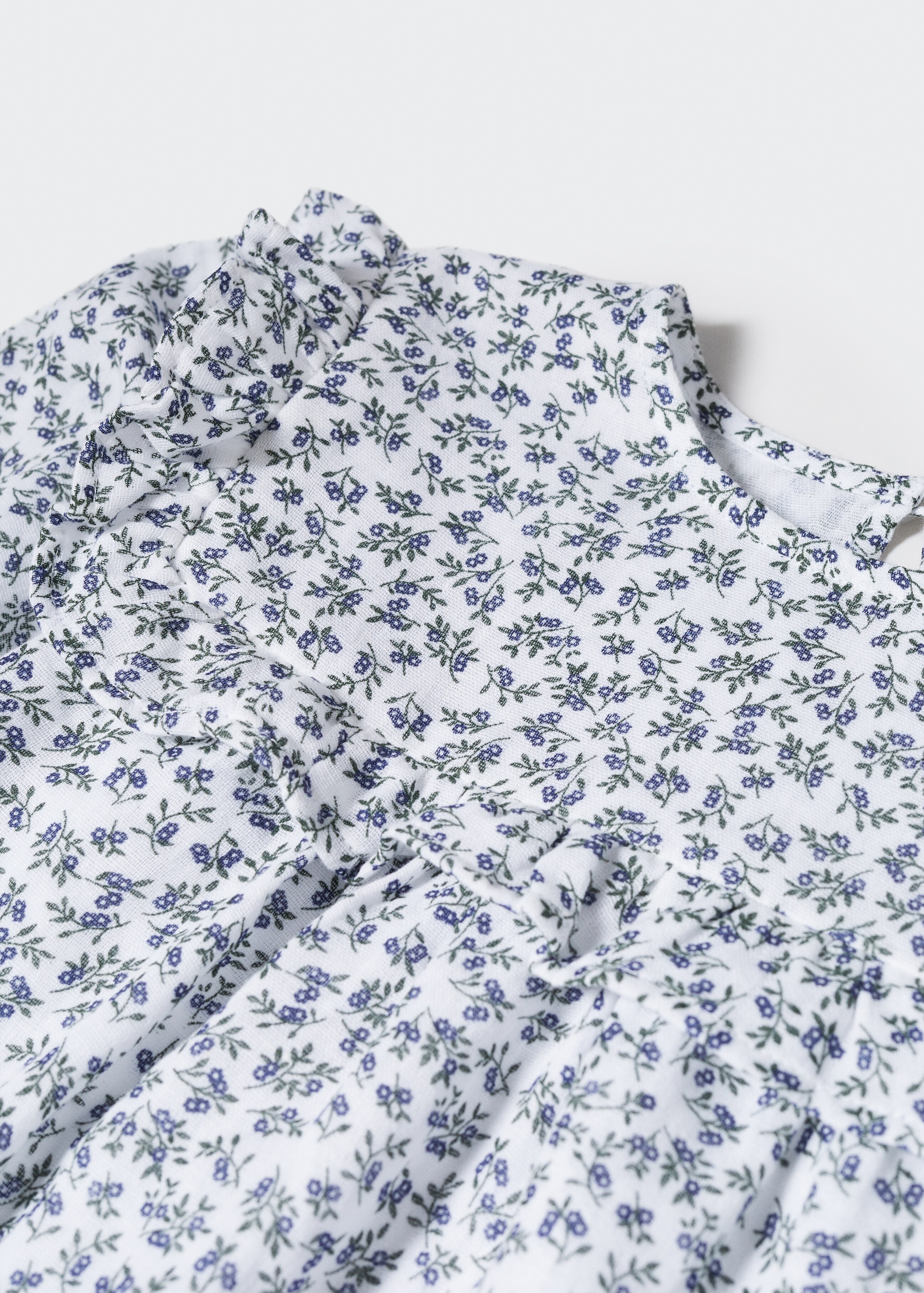 Ruffles printed blouse - Details of the article 8