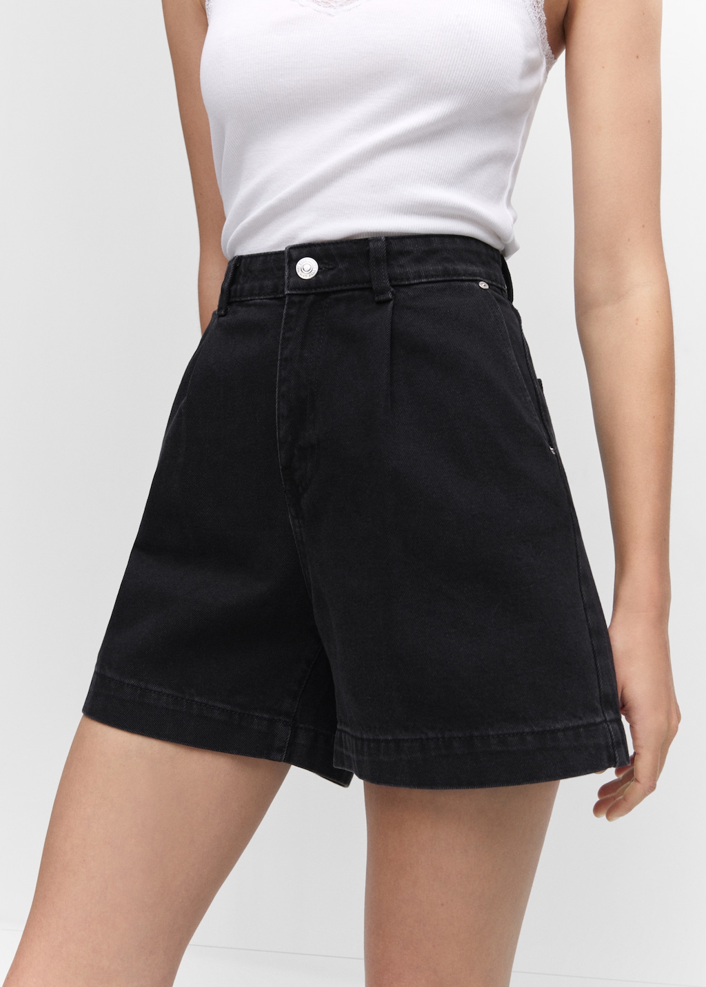 Shorts slouchy pressveck - Detaljer om artikeln 1