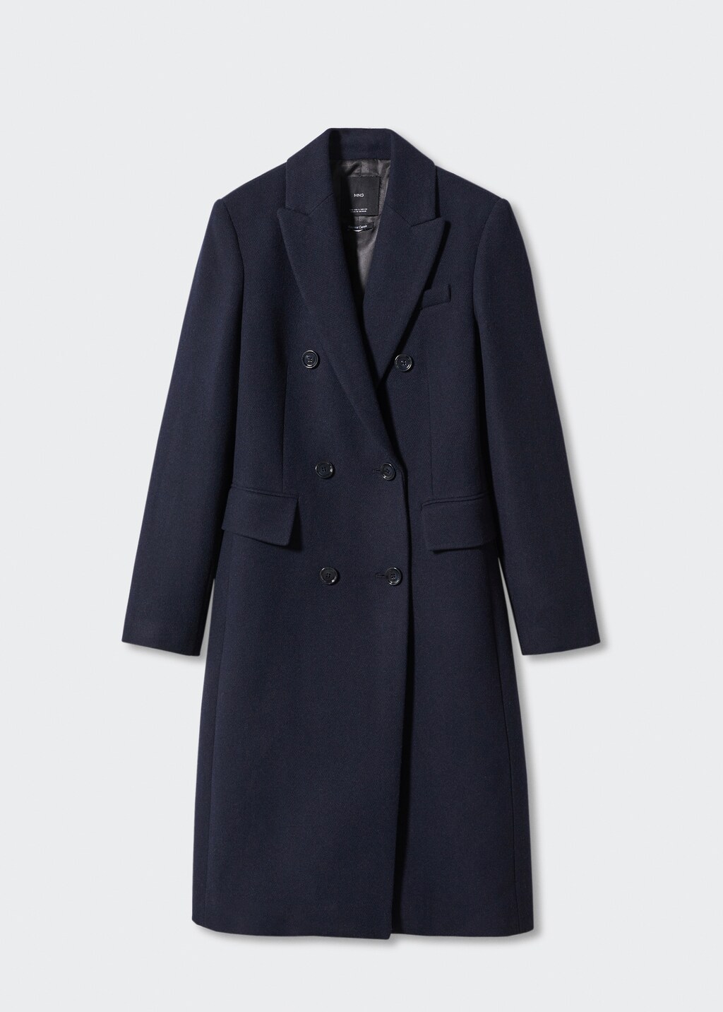 Tailored wool coat - Article without model