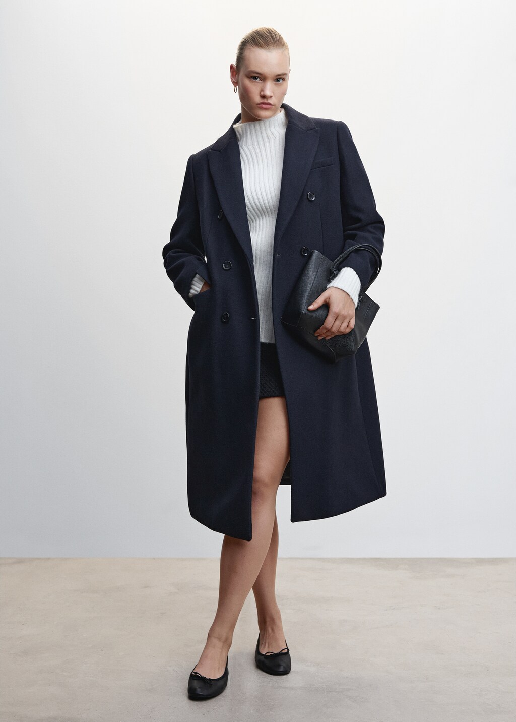 Tailored wool coat - Details of the article 3