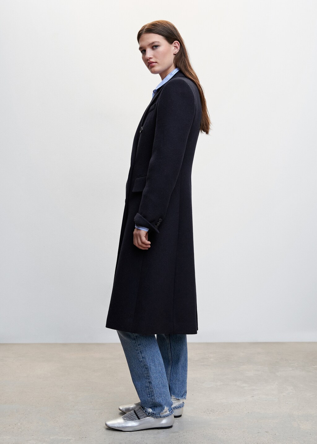 Tailored wool coat - Details of the article 4