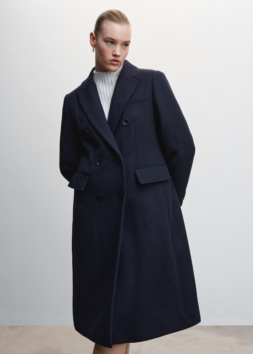 Tailored wool coat - Details of the article 5