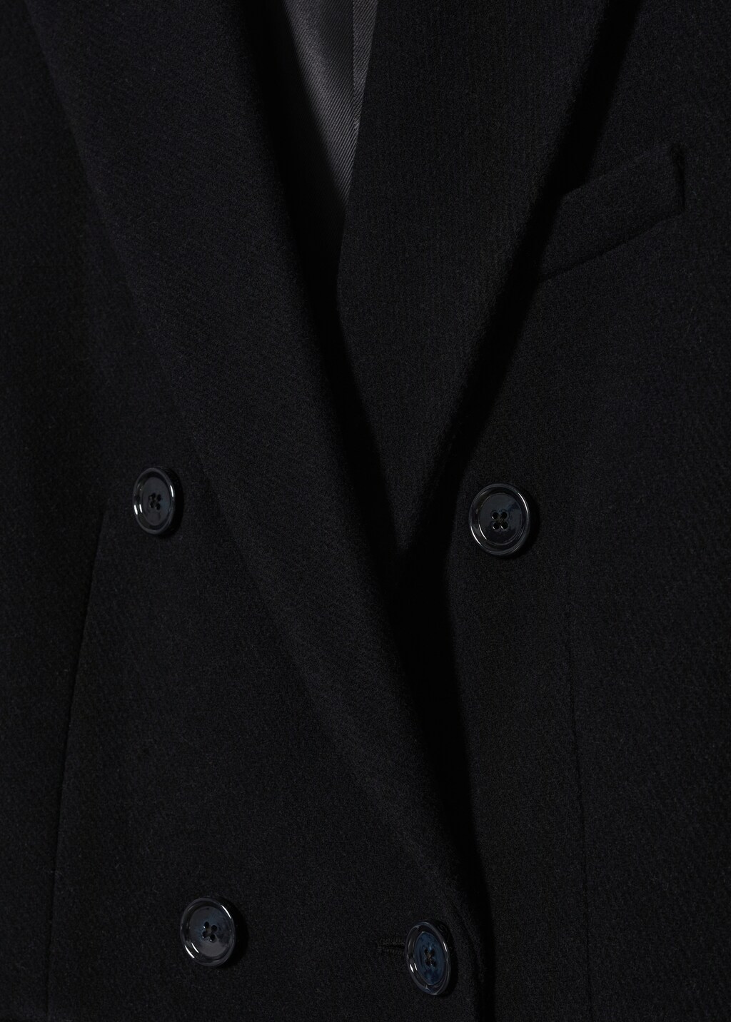 Tailored wool coat - Details of the article 8