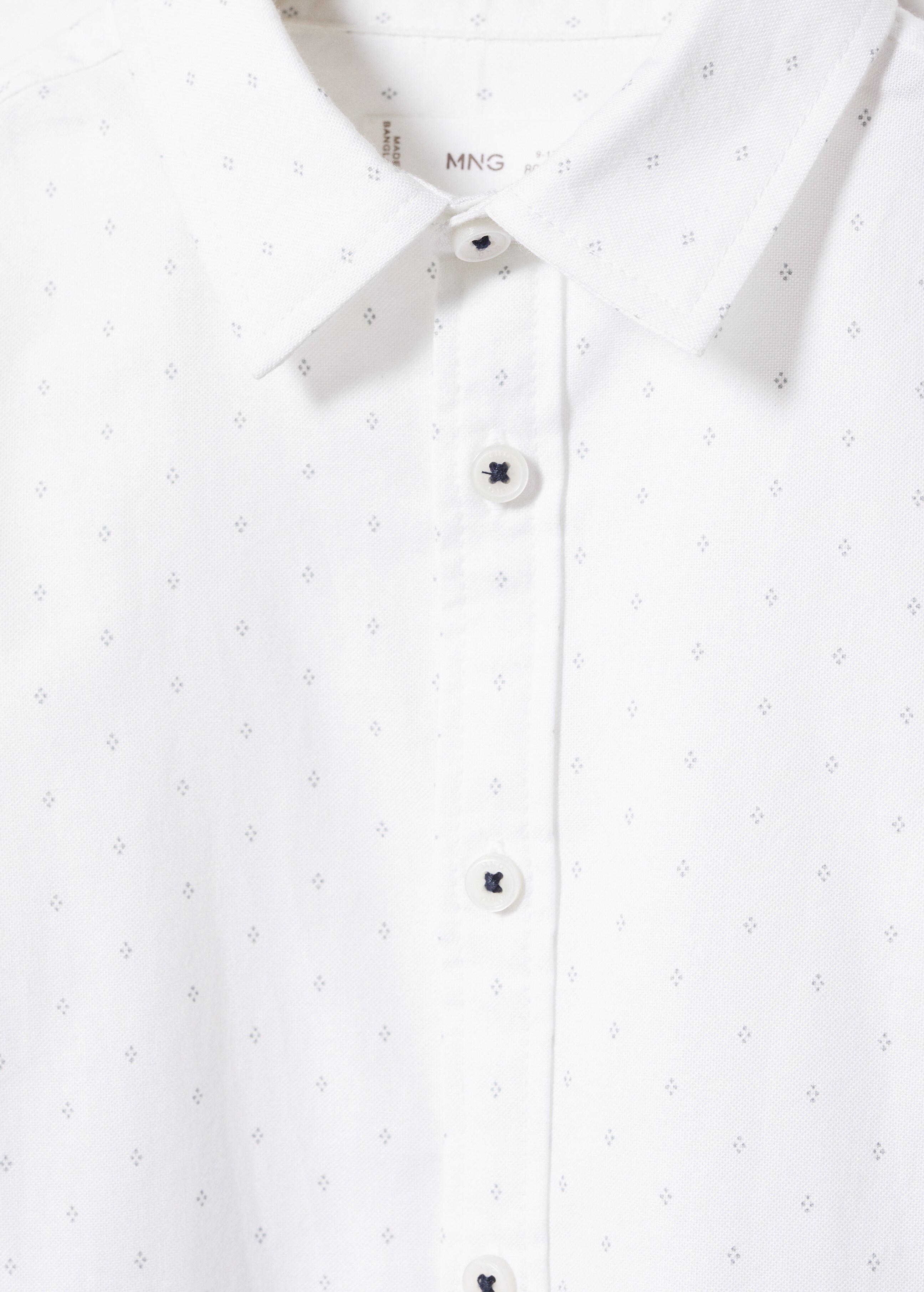 Camisa Òxford estampada - Detall de l'article 0