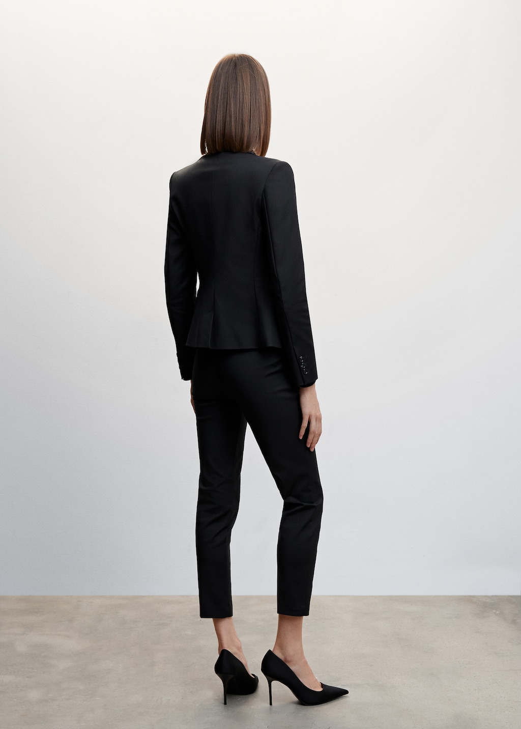 Structured suit blazer - Reverse of the article