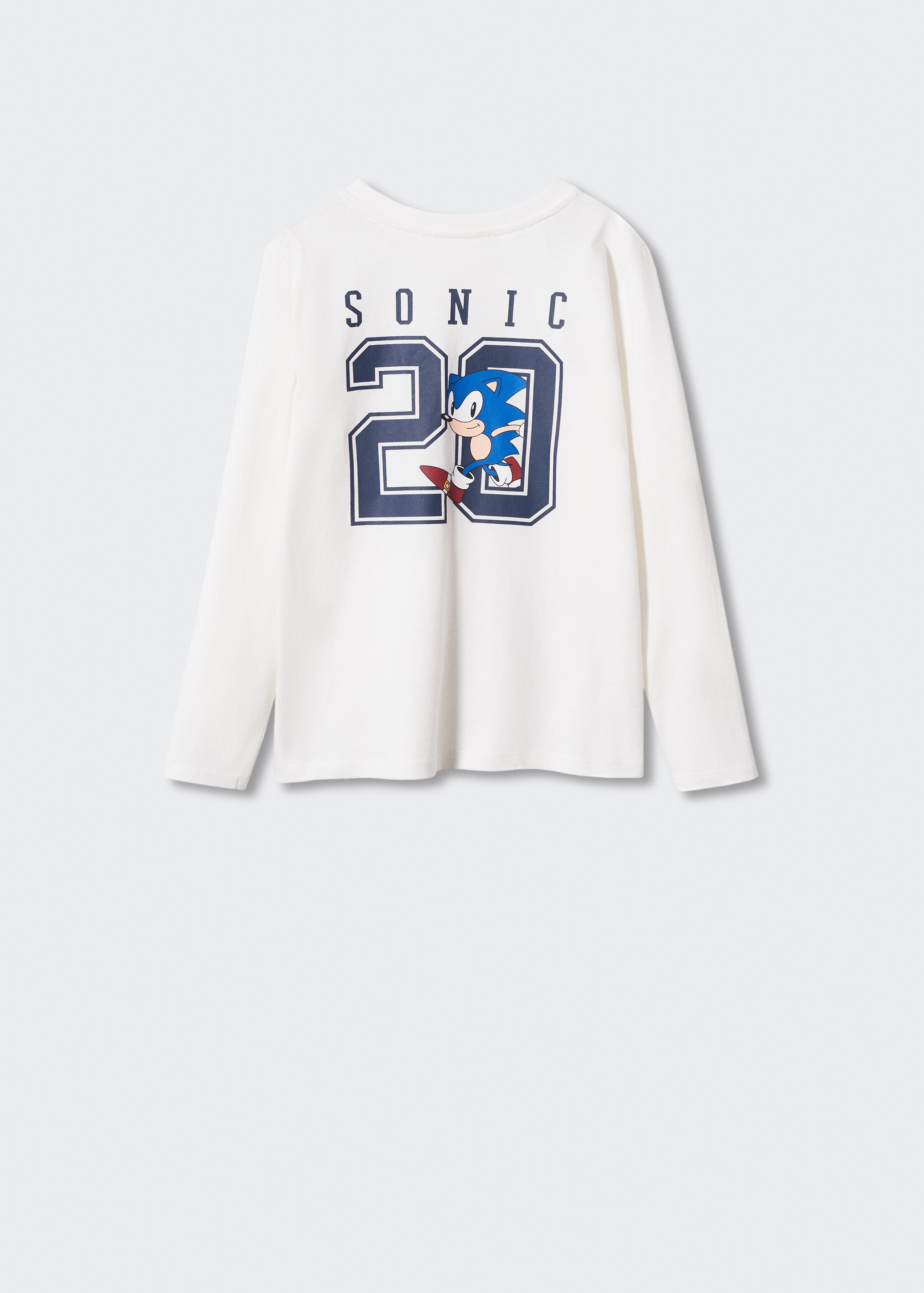 Camiseta Sonic relieve - Reverso del artículo