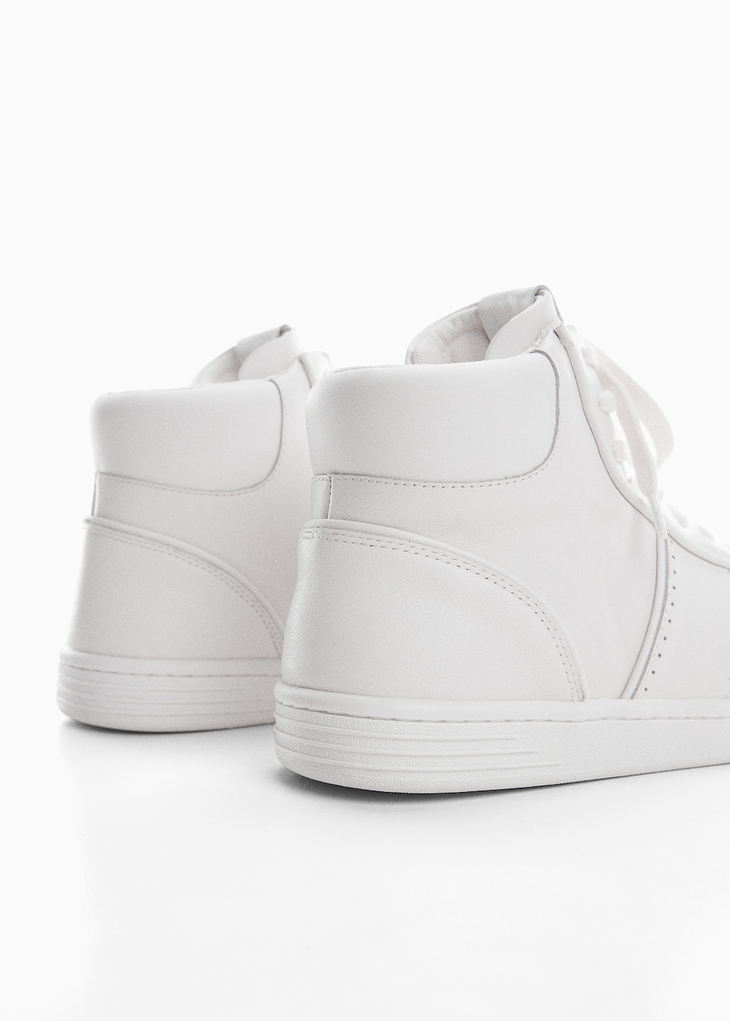 Ankle boot leather trainers - Details of the article 2