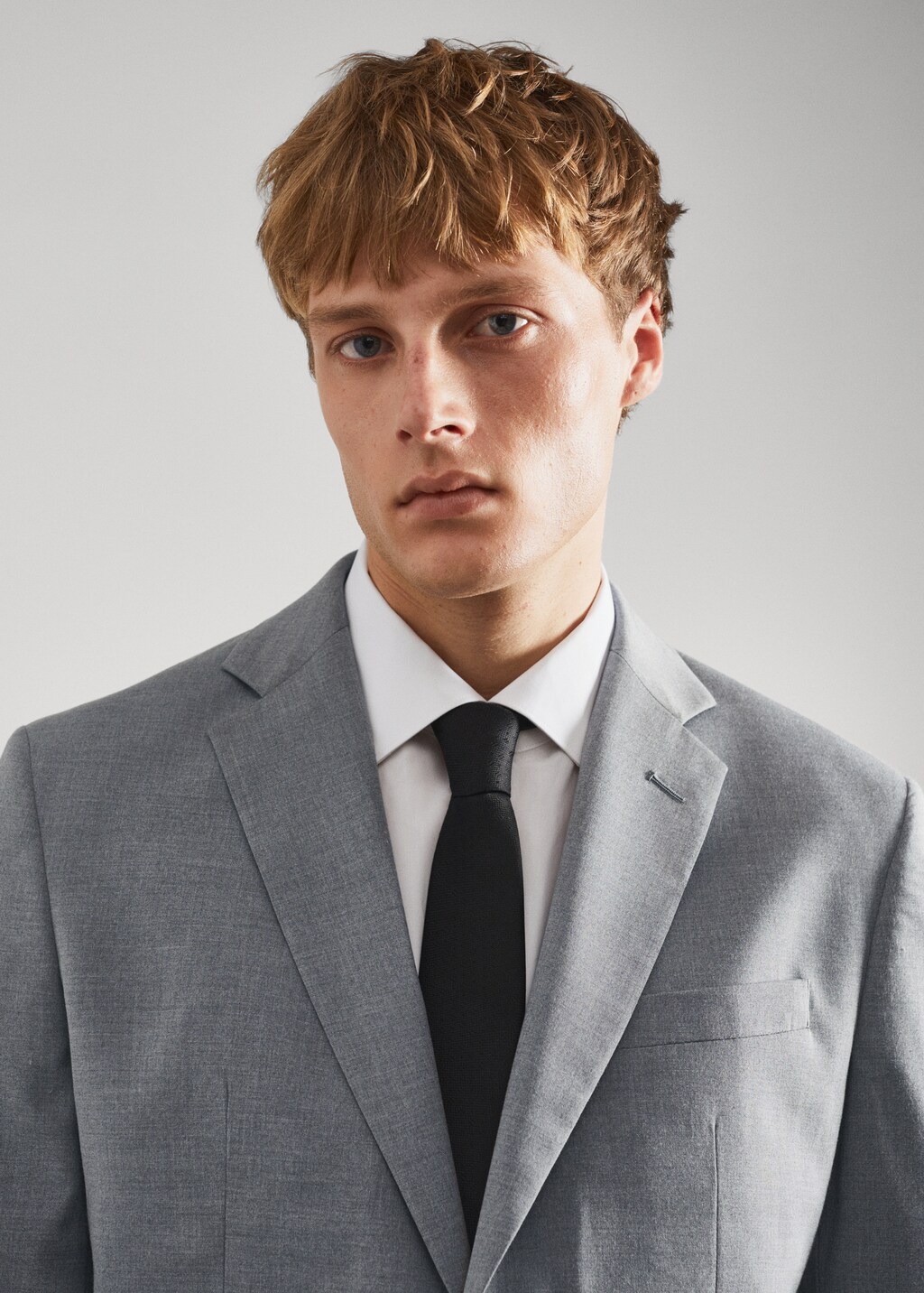 Slim-fit suit jacket - Details of the article 1