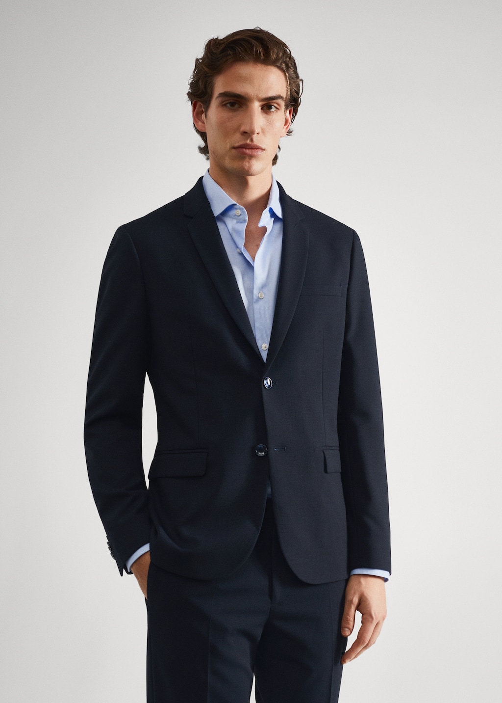 Veste de costume super slim fit - Plan moyen