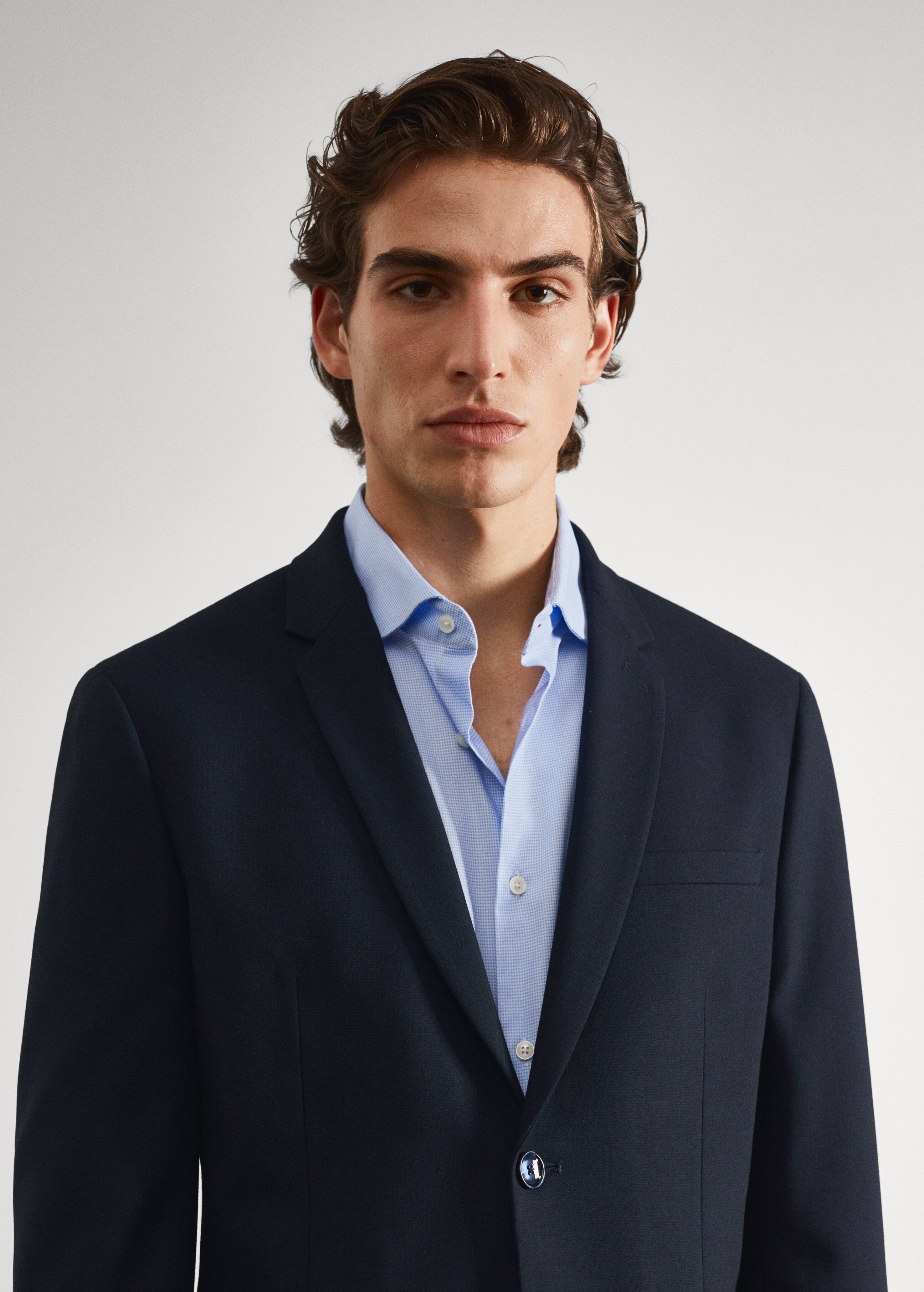 Super slim-fit suit jacket - Details of the article 1