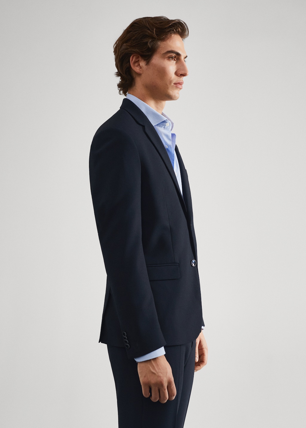 Super slim-fit suit blazer - Details of the article 6