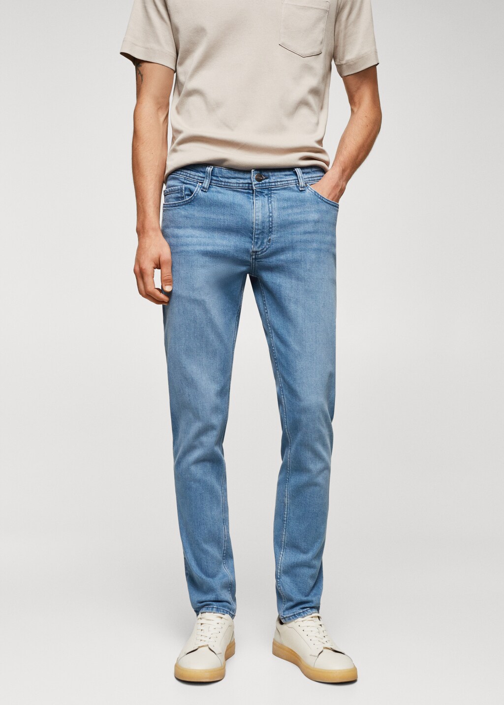 Jan slim-fit jeans - Medium plane