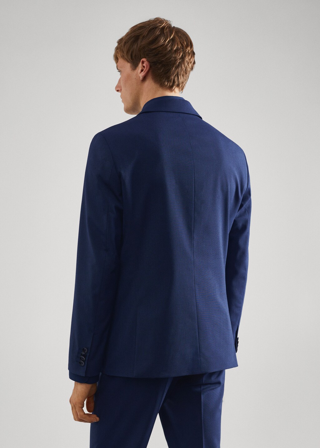 Super slim-fit suit jacket - Reverse of the article