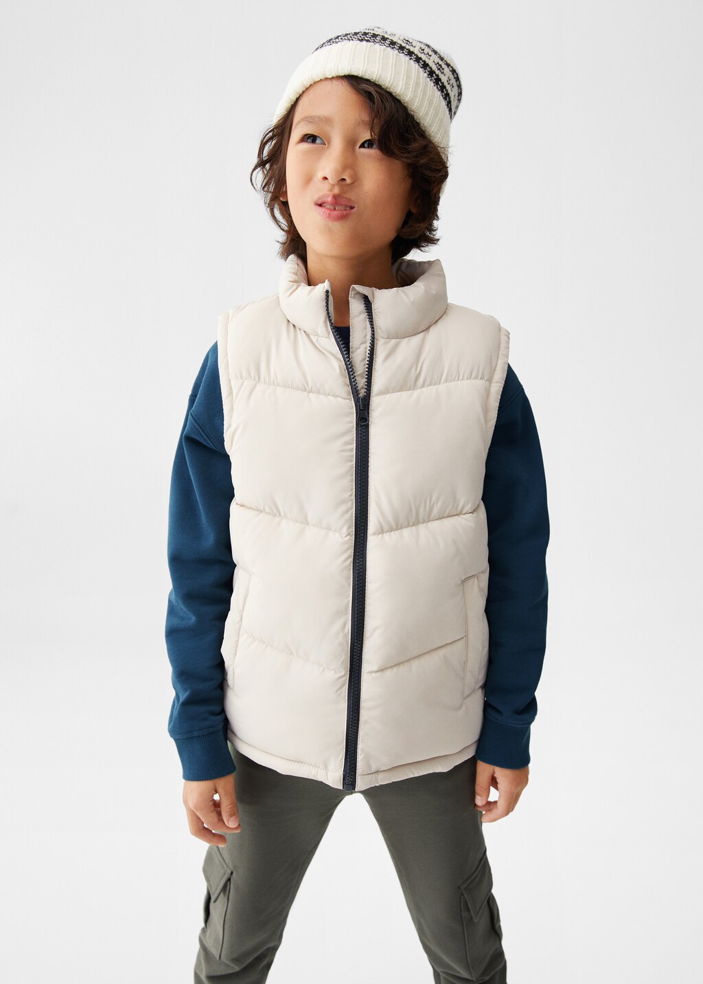 Quilted vest - Medium plane