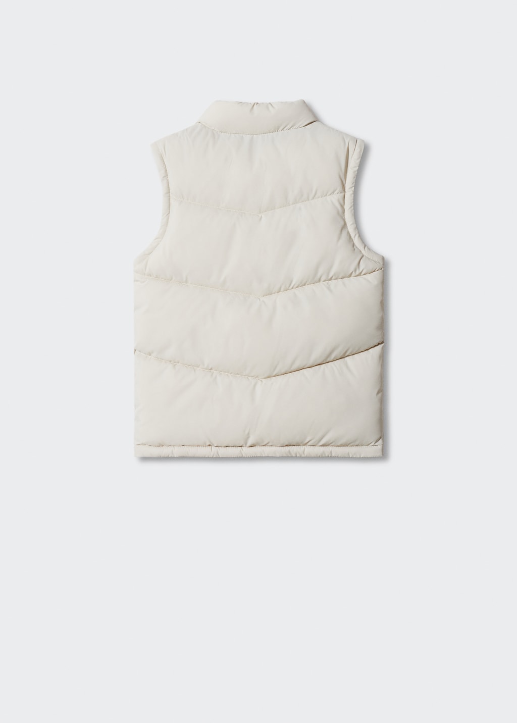 Quilted vest - Reverse of the article