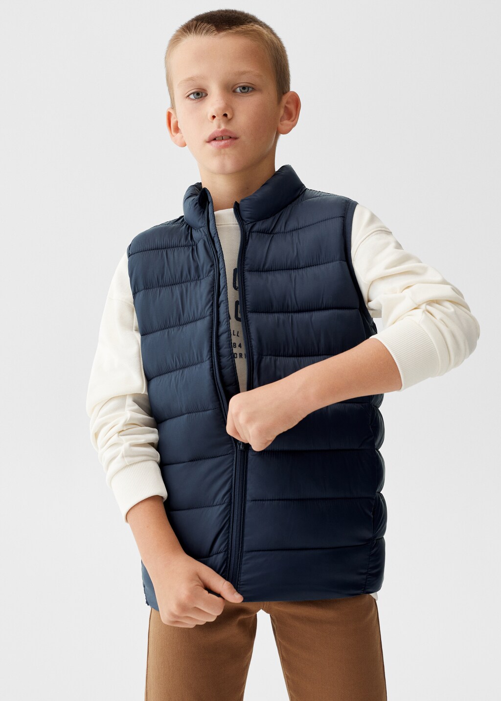 Quilted gilet - Medium plane