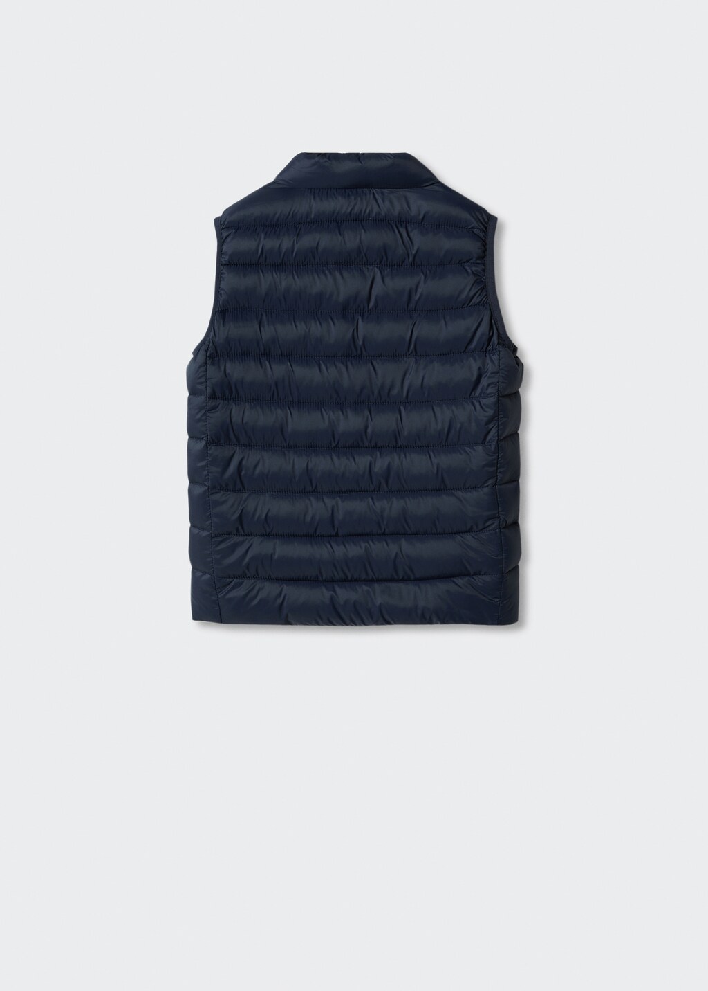 Quilted gilet - Reverse of the article