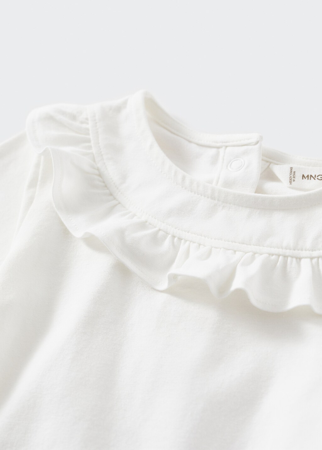 Ruffled cotton body - Details of the article 8