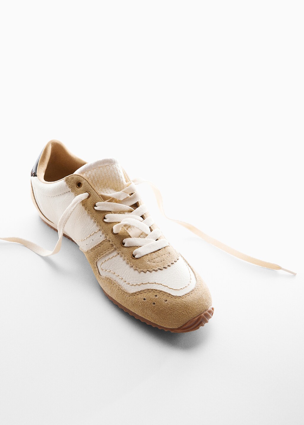 Leather panel sneakers - Details of the article 5