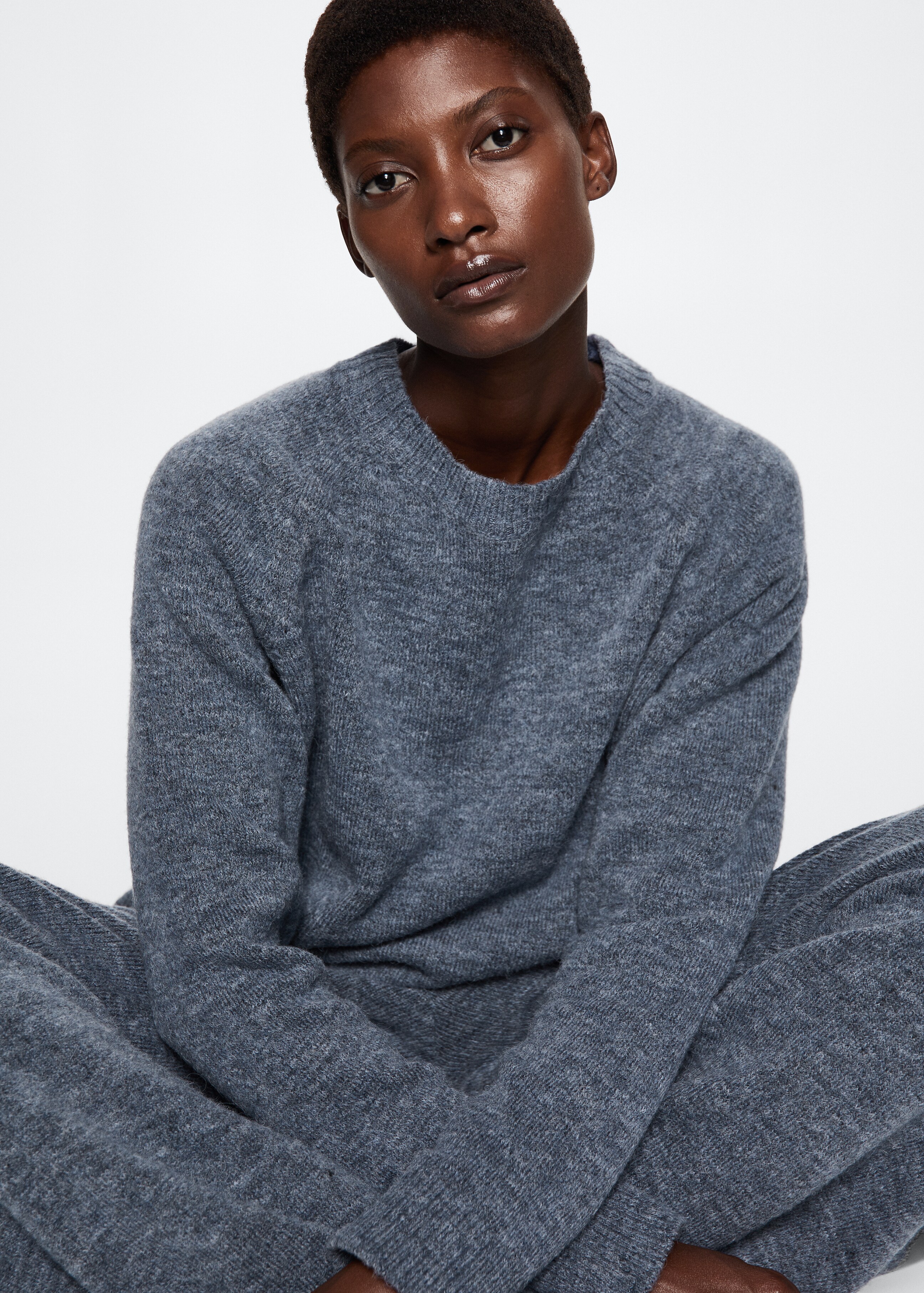 Oversize knit sweater - Details of the article 2