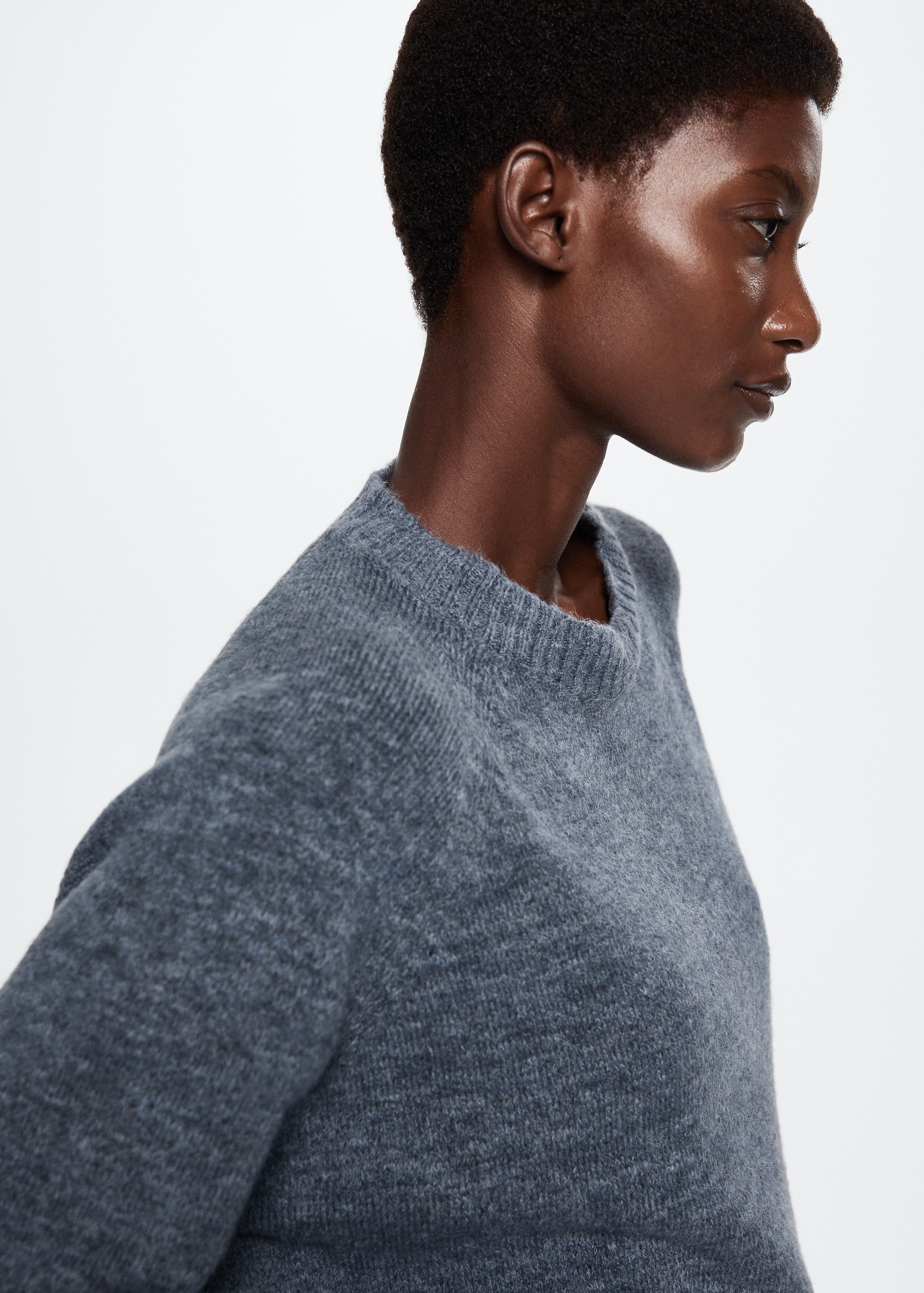 Oversize knit sweater - Details of the article 4