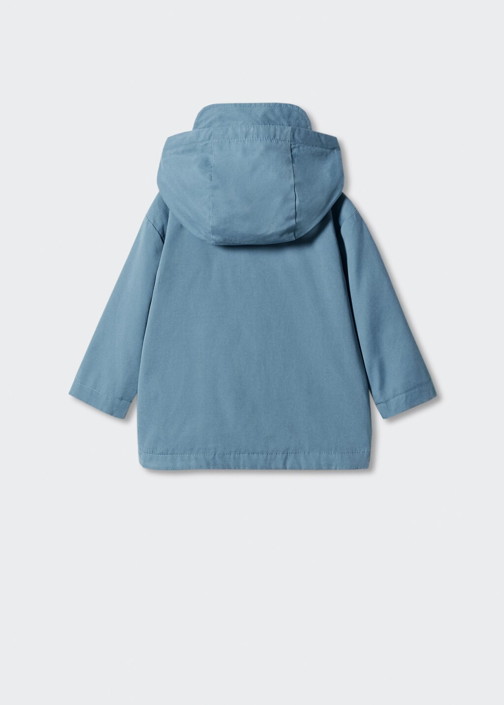 Pocket parka - Reverse of the article