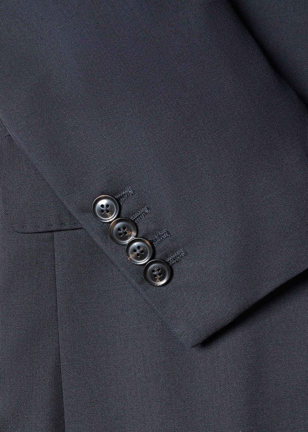 Slim fit virgin wool suit blazer - Details of the article 8