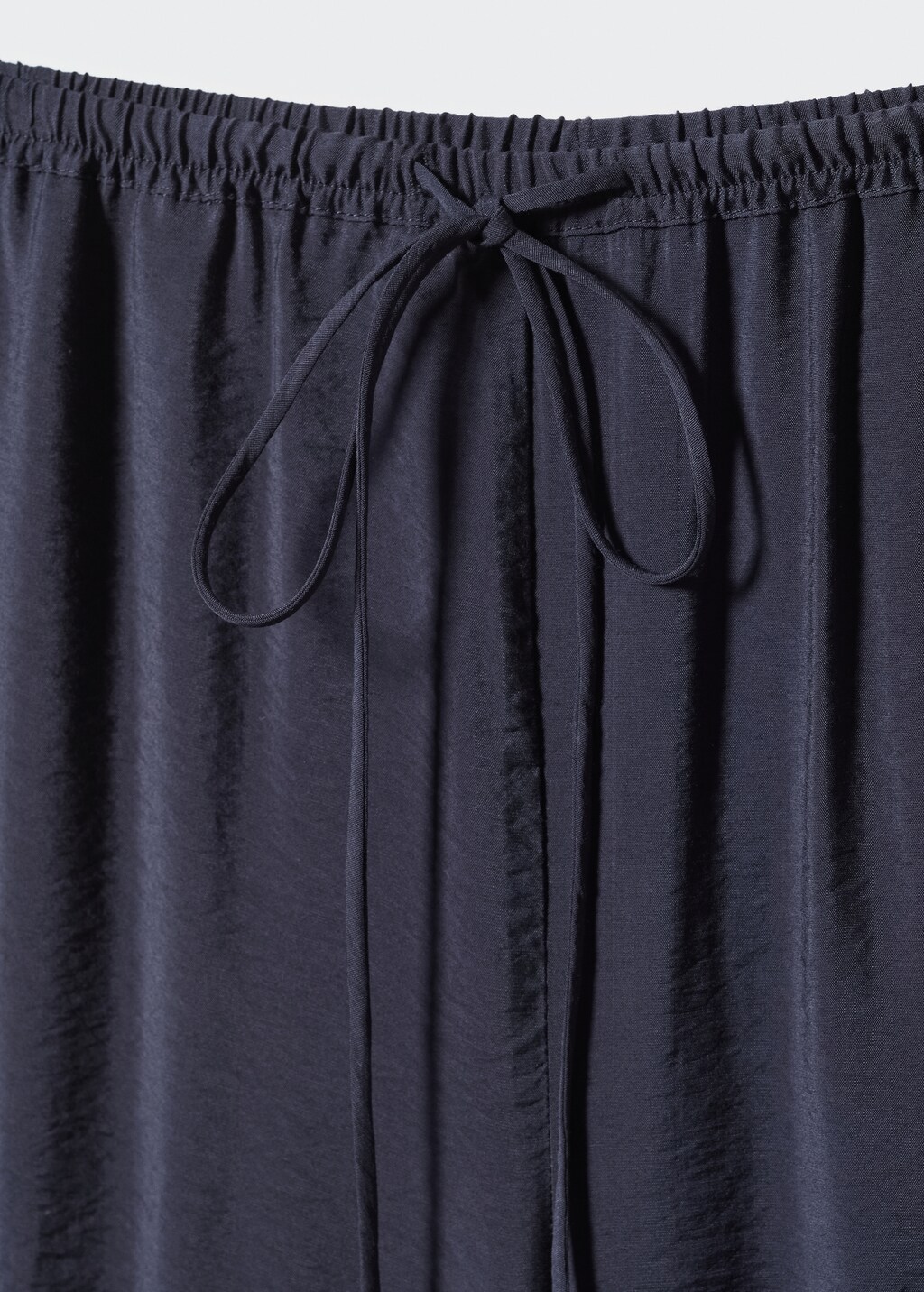 Satin palazzo pants - Details of the article 8