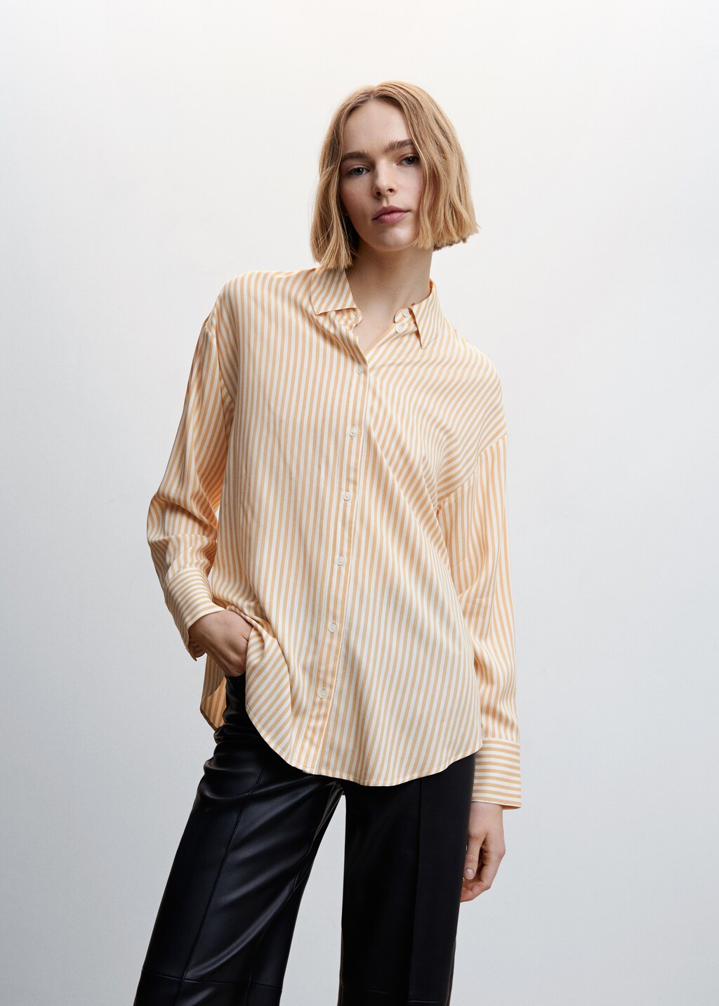 Printed flowy shirt - Medium plane