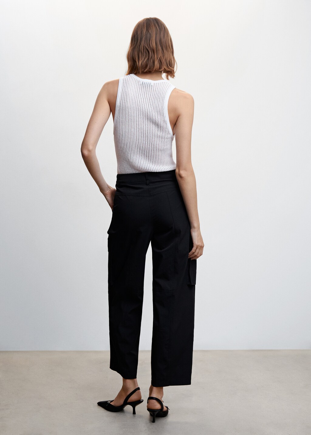 Pantalon cargo poches - Verso de l’article