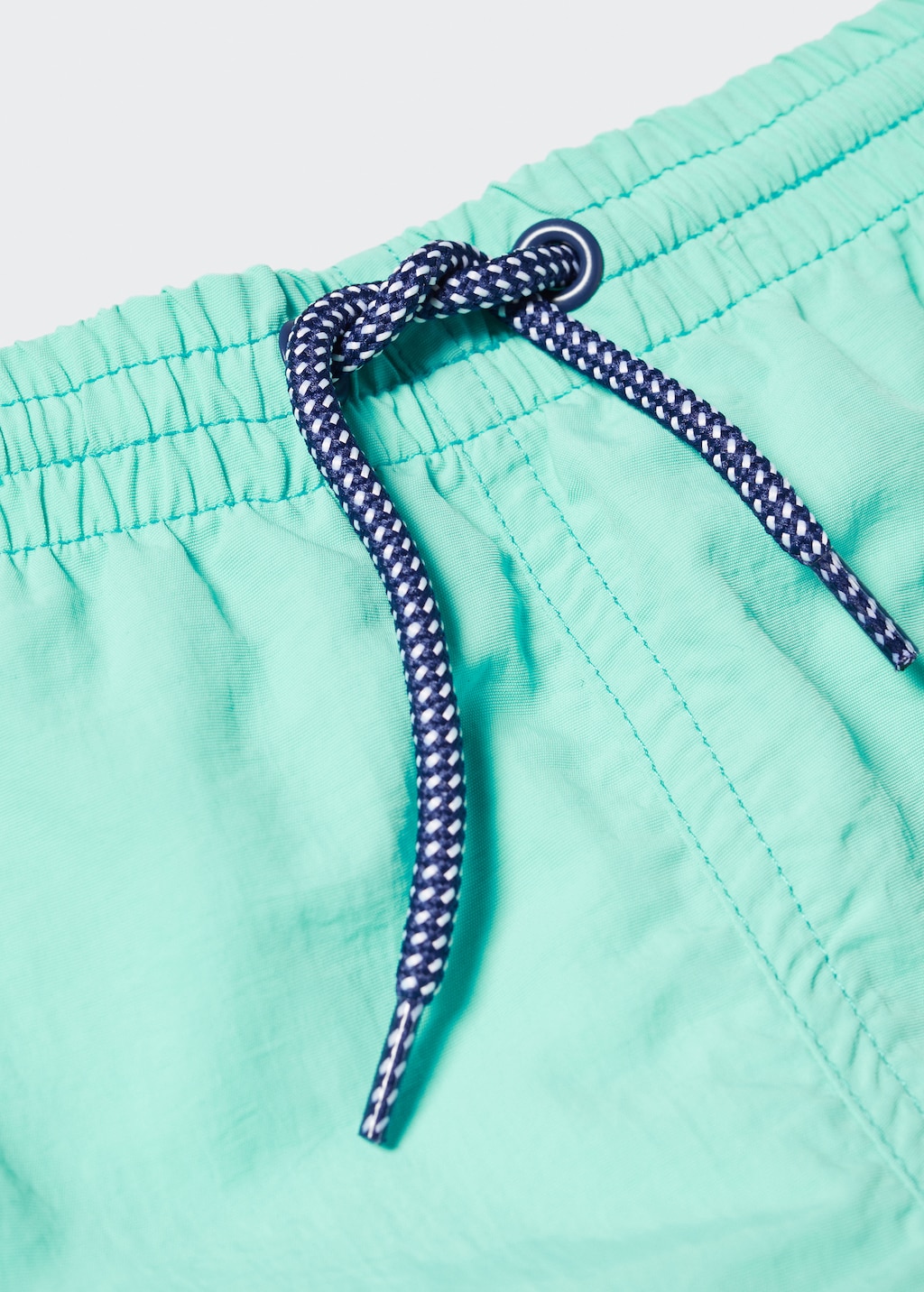 Cord plain swimming trunks - Details of the article 0