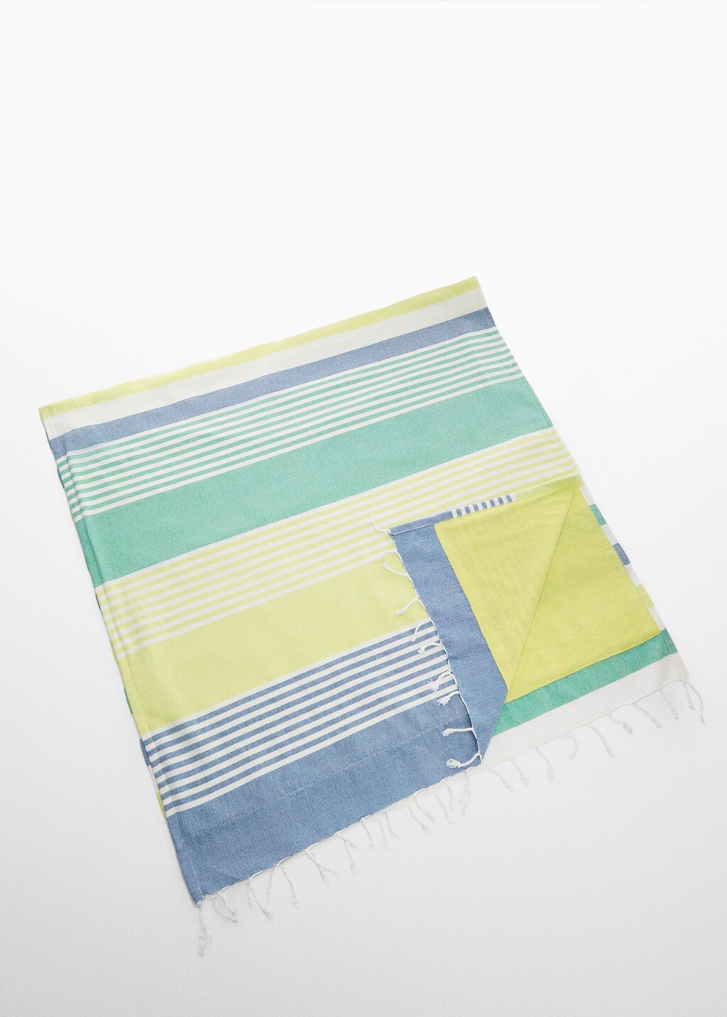 Striped cotton towel - Details of the article 1