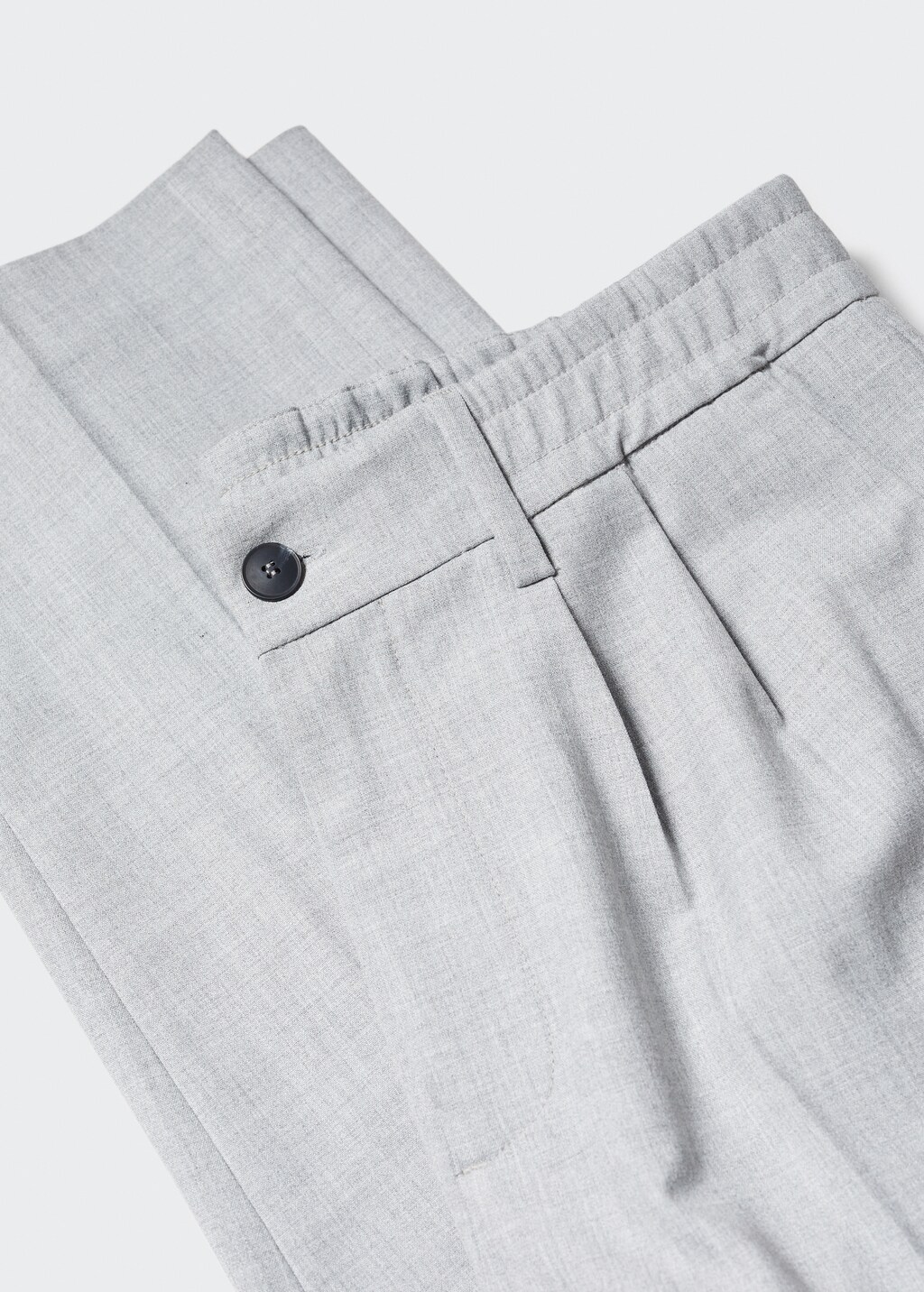 Tapered-fit cotton trousers - Details of the article 8