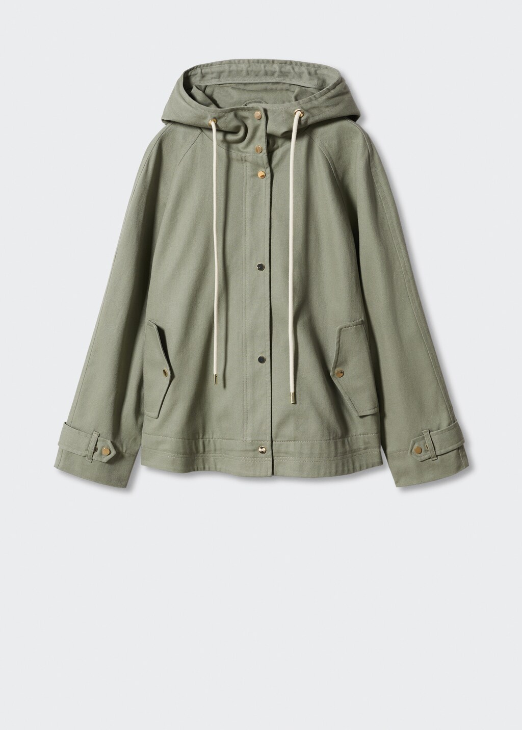 Hooded cotton parka - Article without model