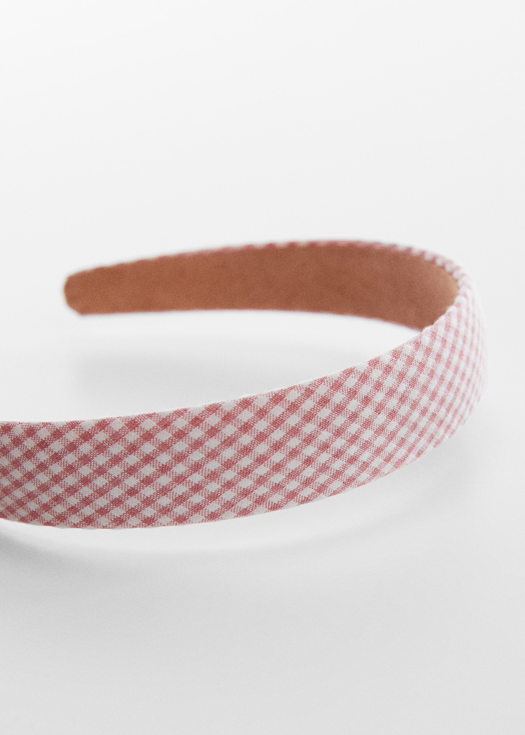 Gingham hairband - Medium plane