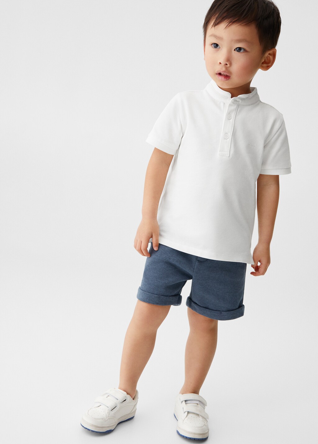 Cotton Bermuda shorts - Medium plane